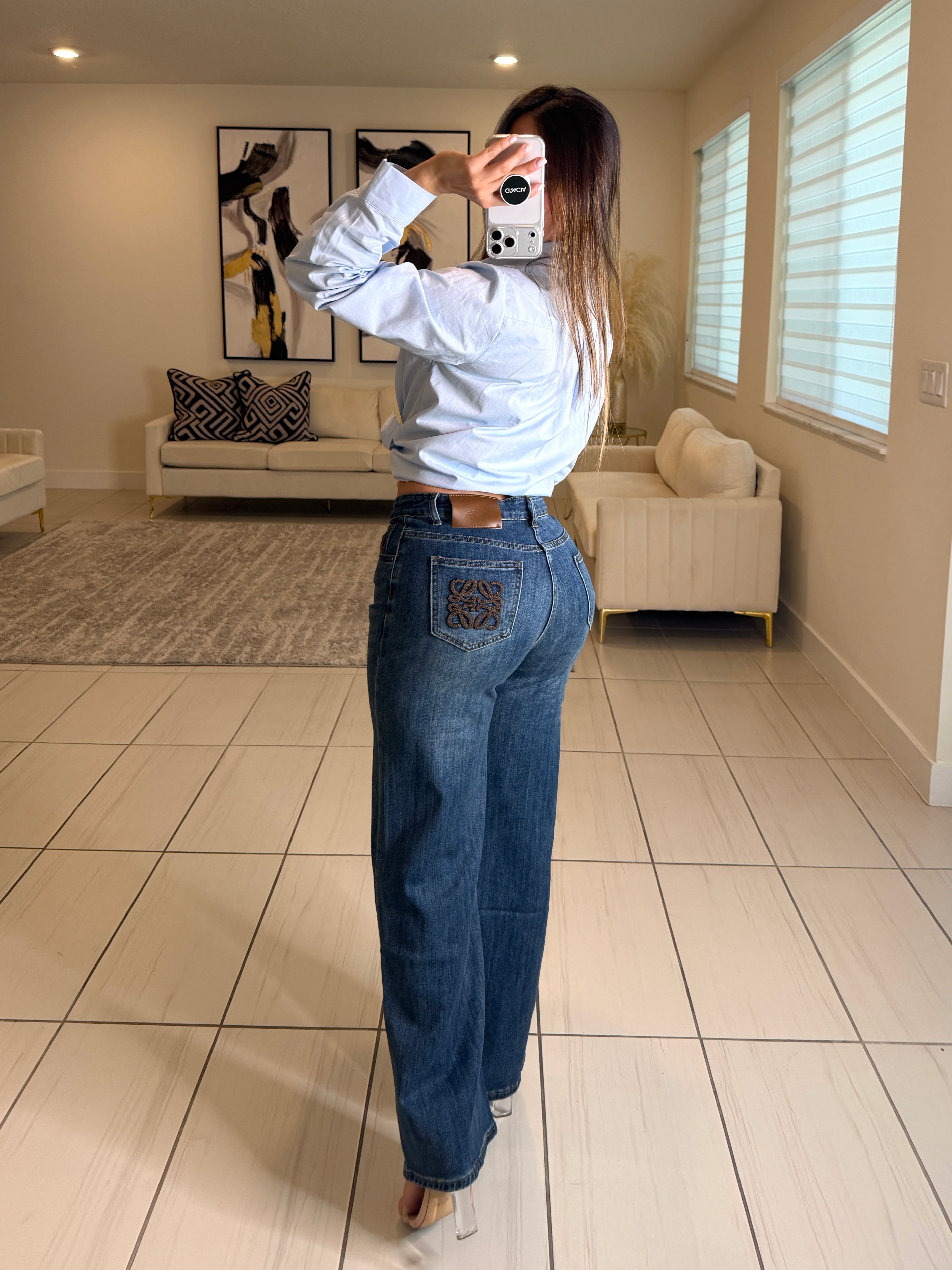 Iconic Allure Denim Pants
