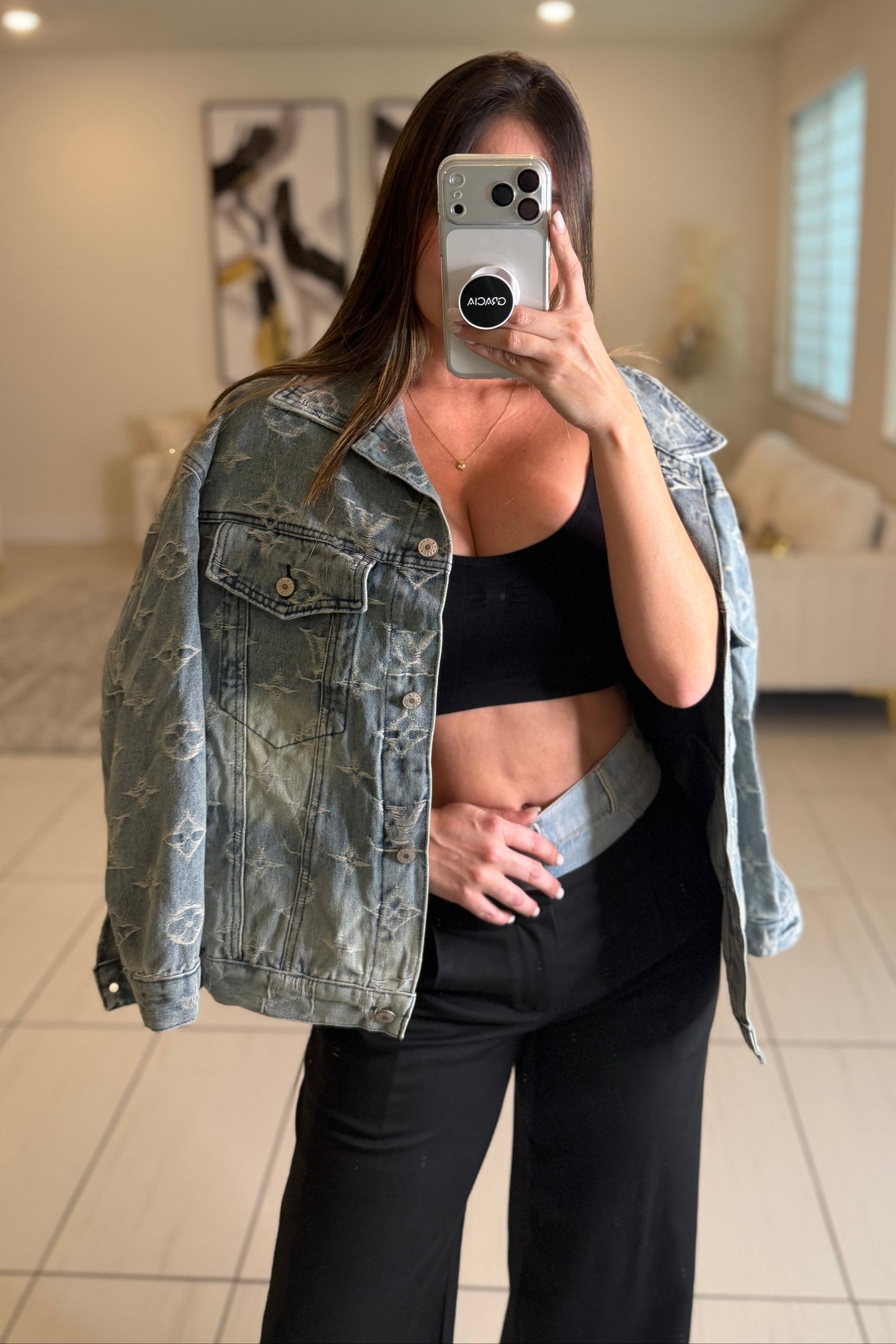 Iconic Blue Denim Jacket