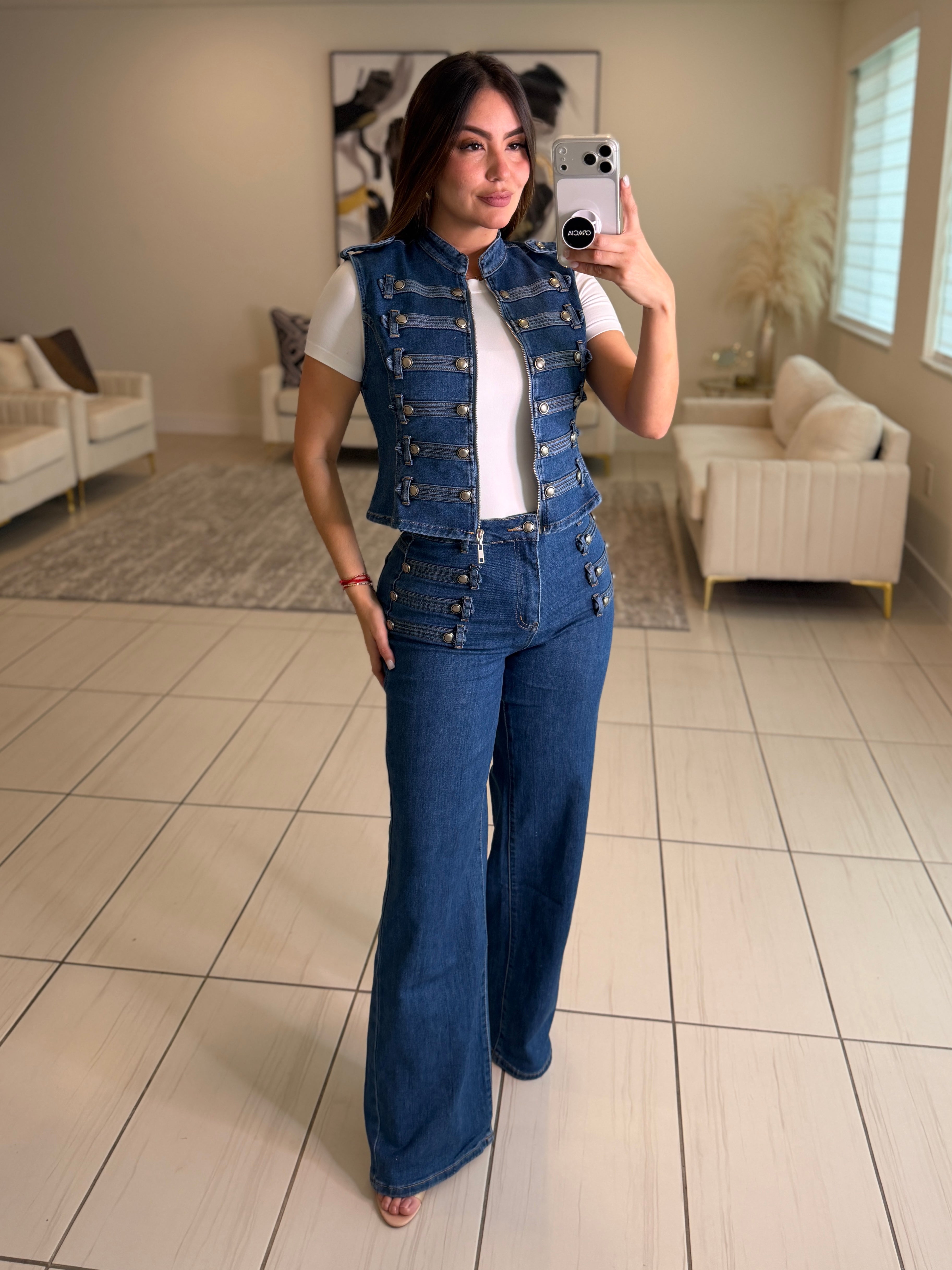 Iconic Napoleon Denim Pant Set
