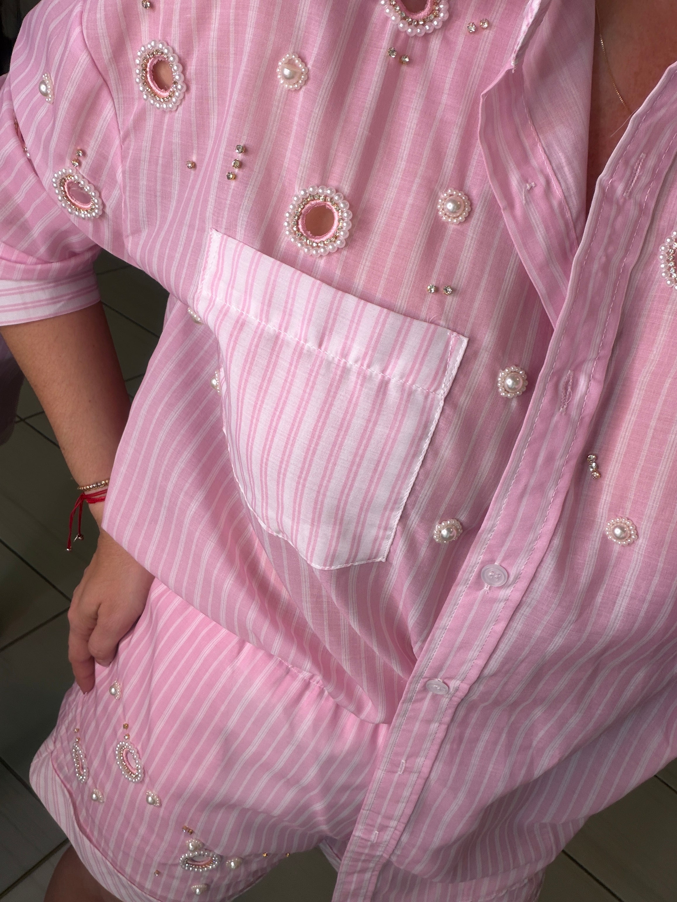 Sunkissed Pink Shorts Set