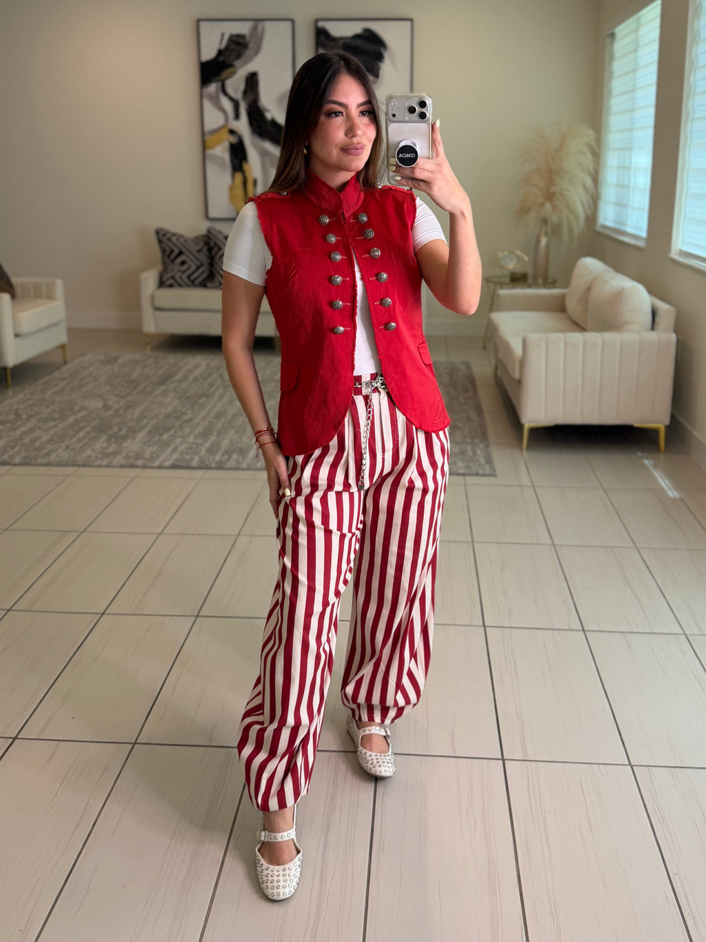 Napoleon Red Vest Jacket
