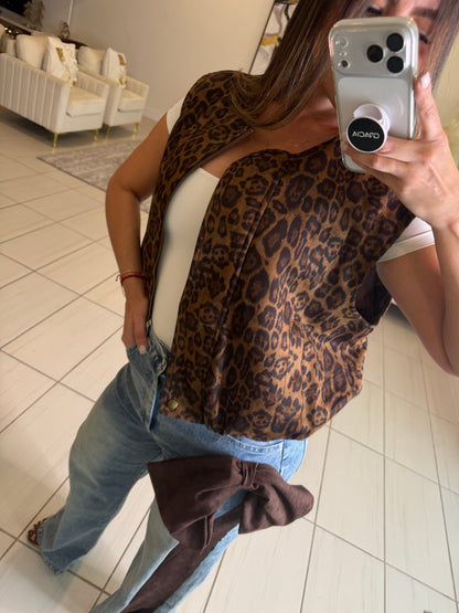 In Demand Velvet Leopard Print Jacket
