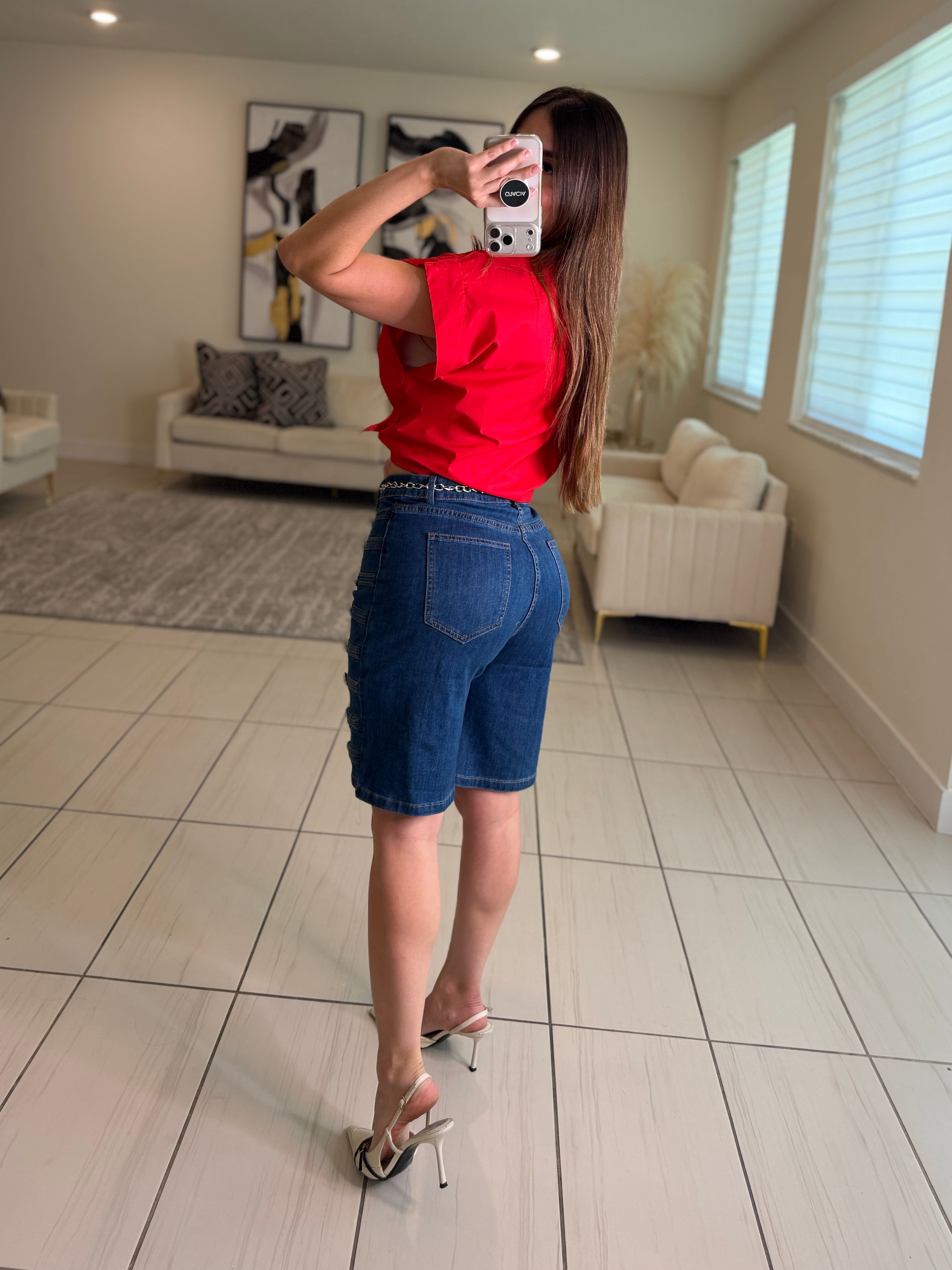 Charming Red Shirt