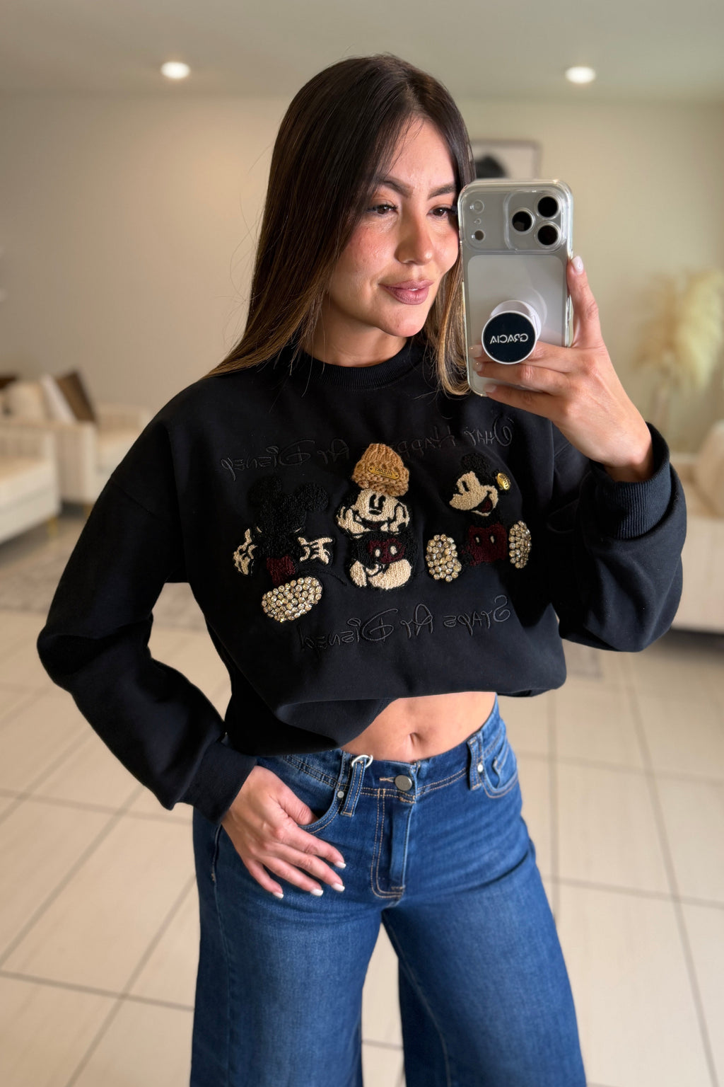 Timeless Magical Black Sweater