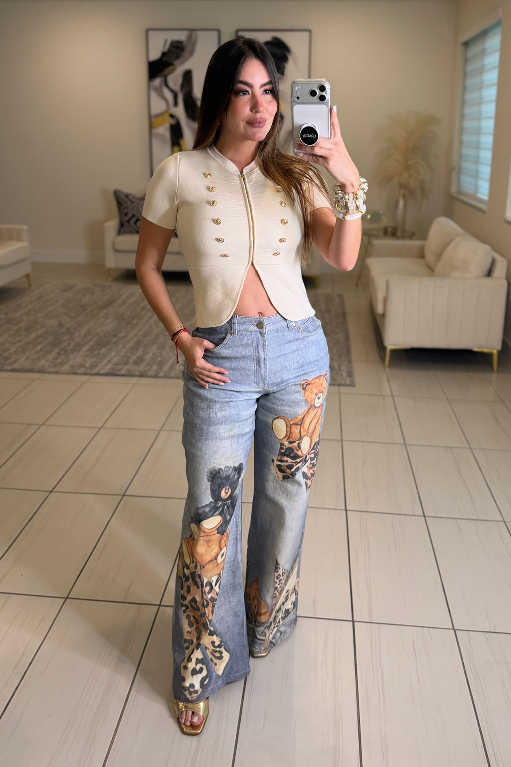 Charming Leopard Printed Pants
