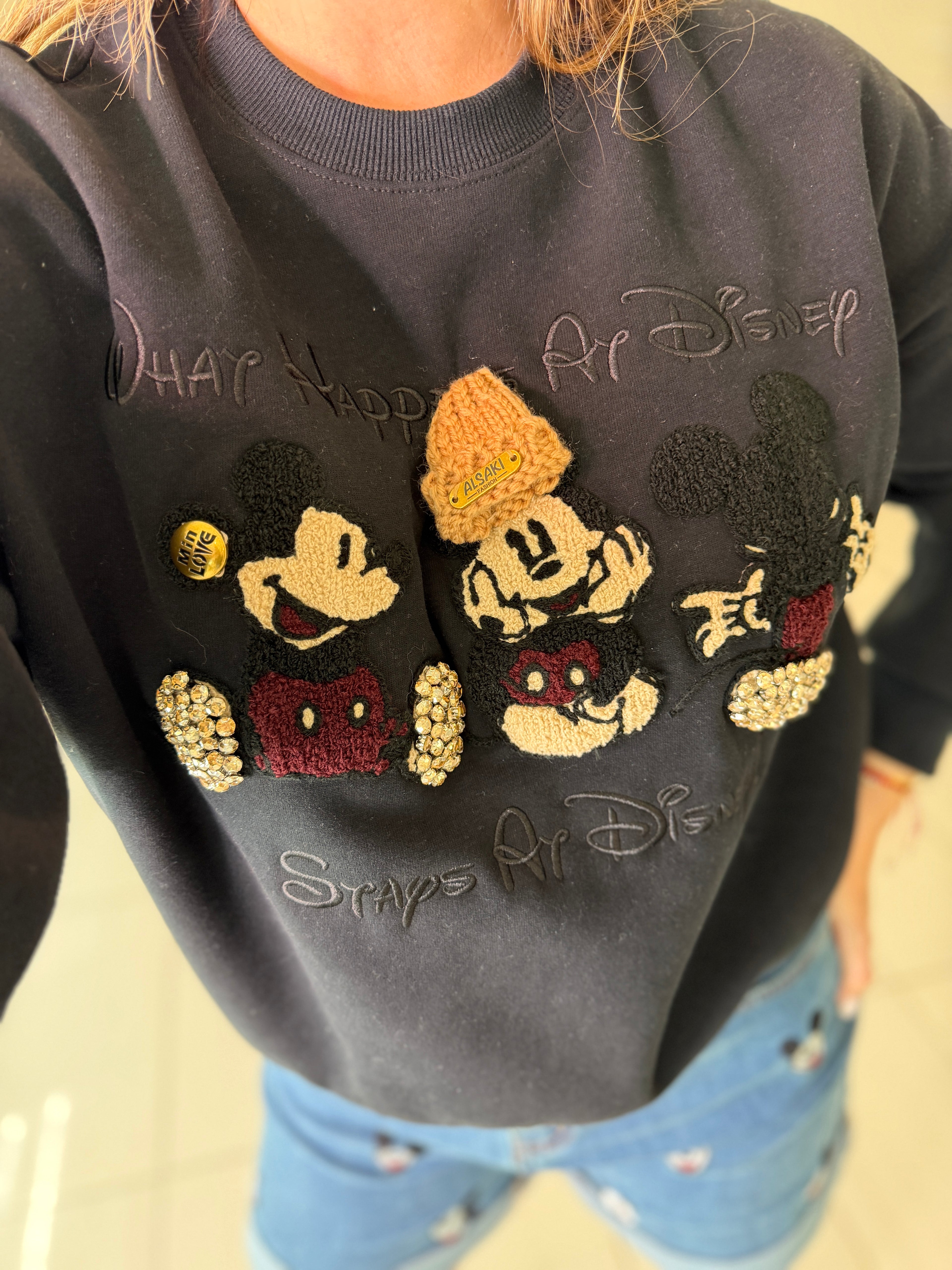 Timeless Magical Black Sweater