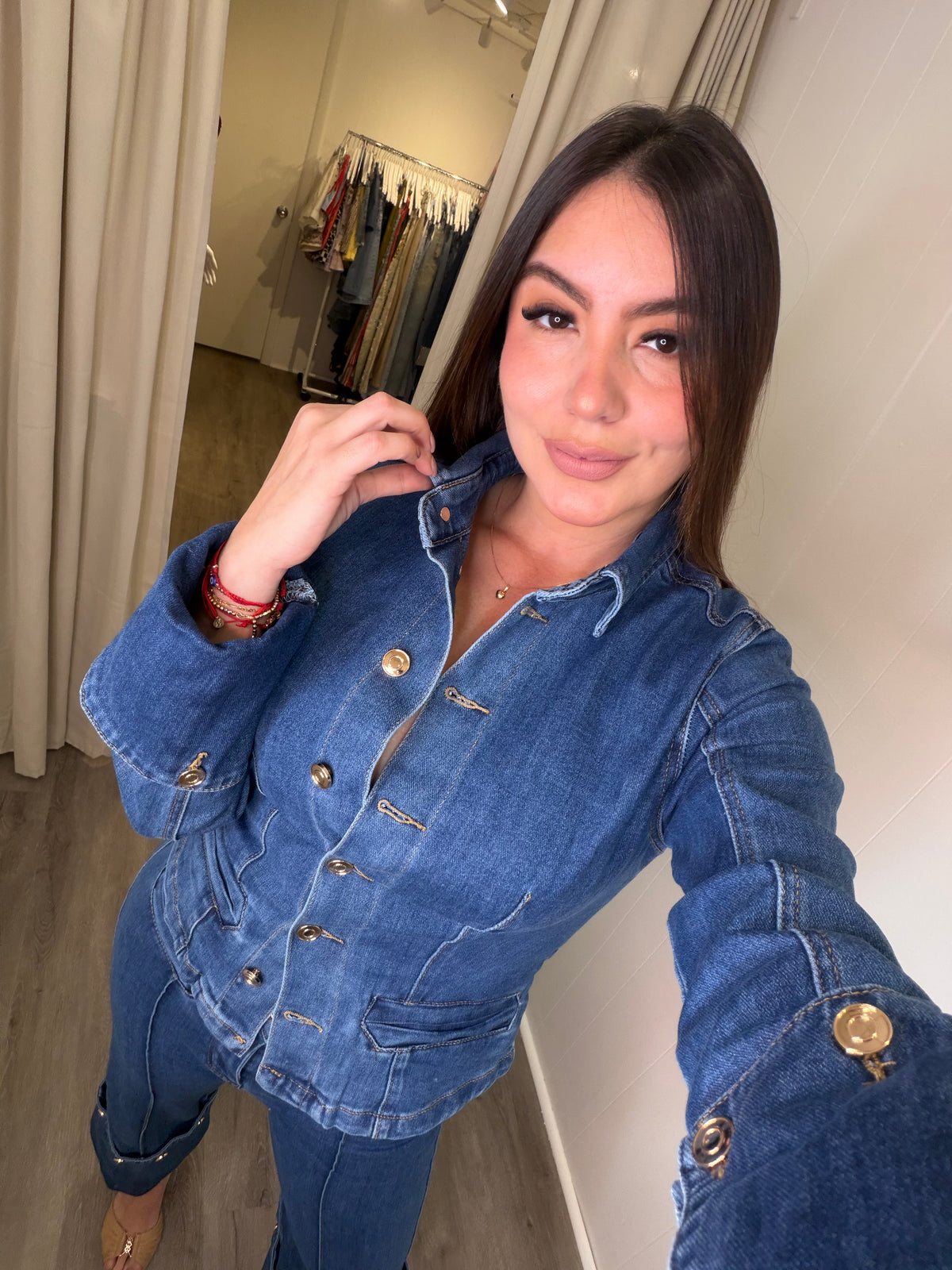 Pirate Rebellion Blue Denim Pant Set