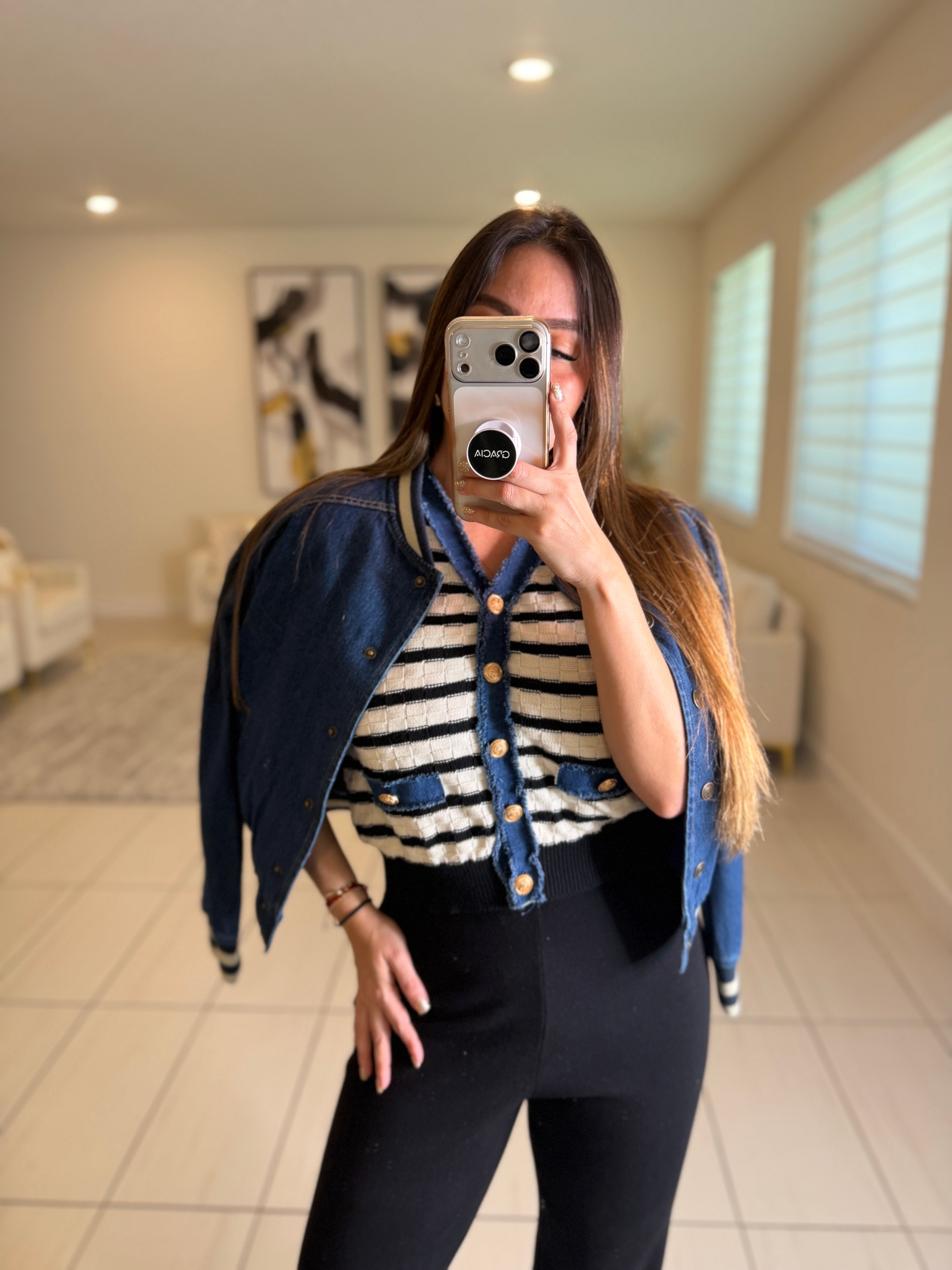 Good Intentions Black Knit Pant Set