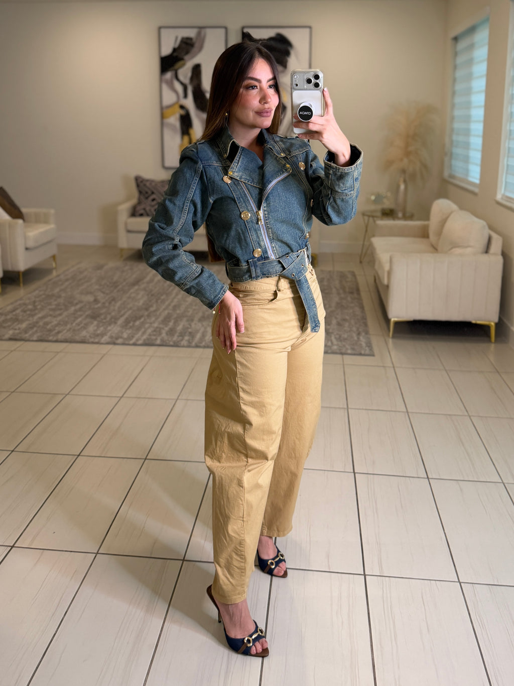 Iconic Bond Denim Jacket