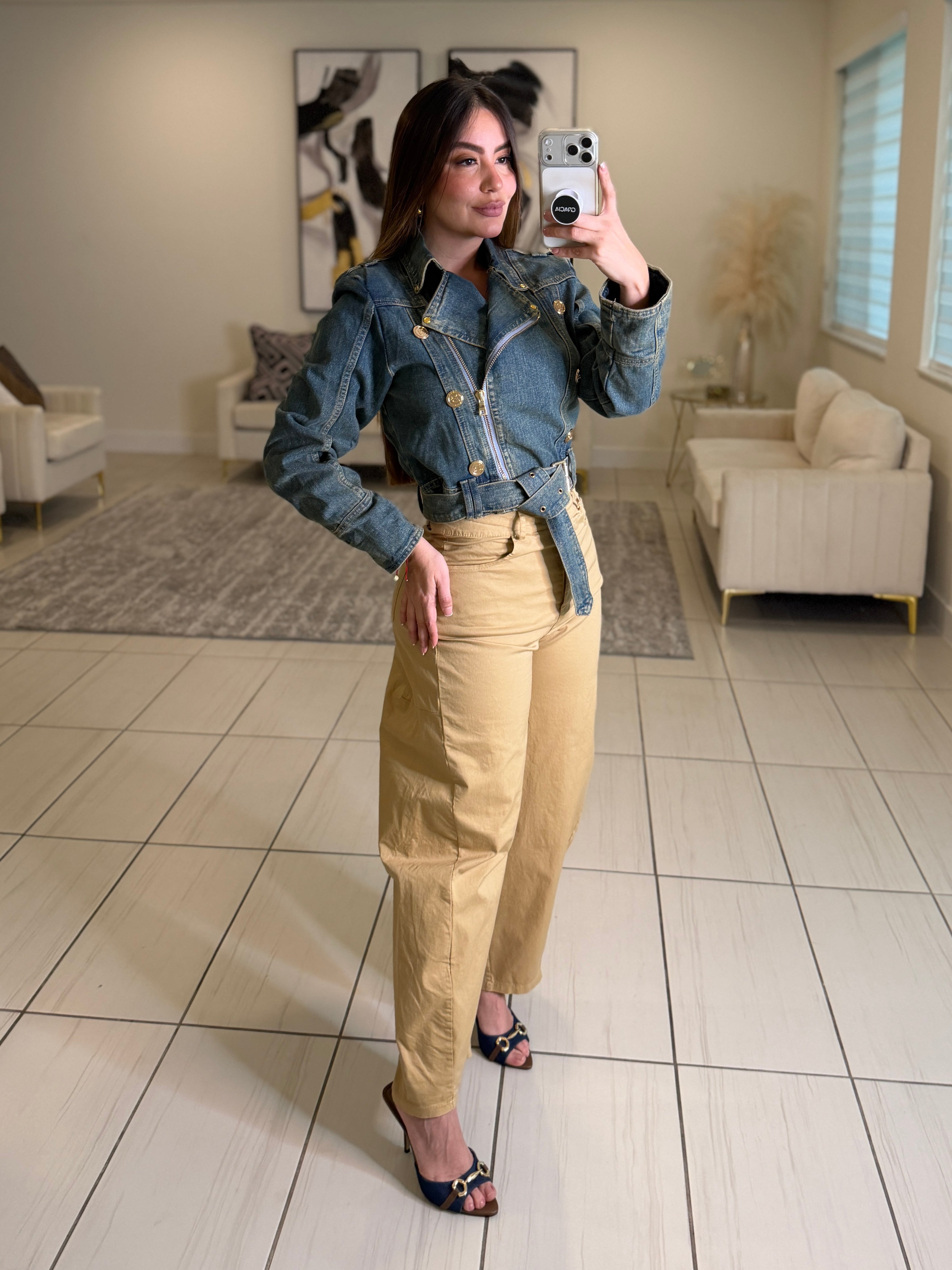 Iconic Bond Denim Jacket