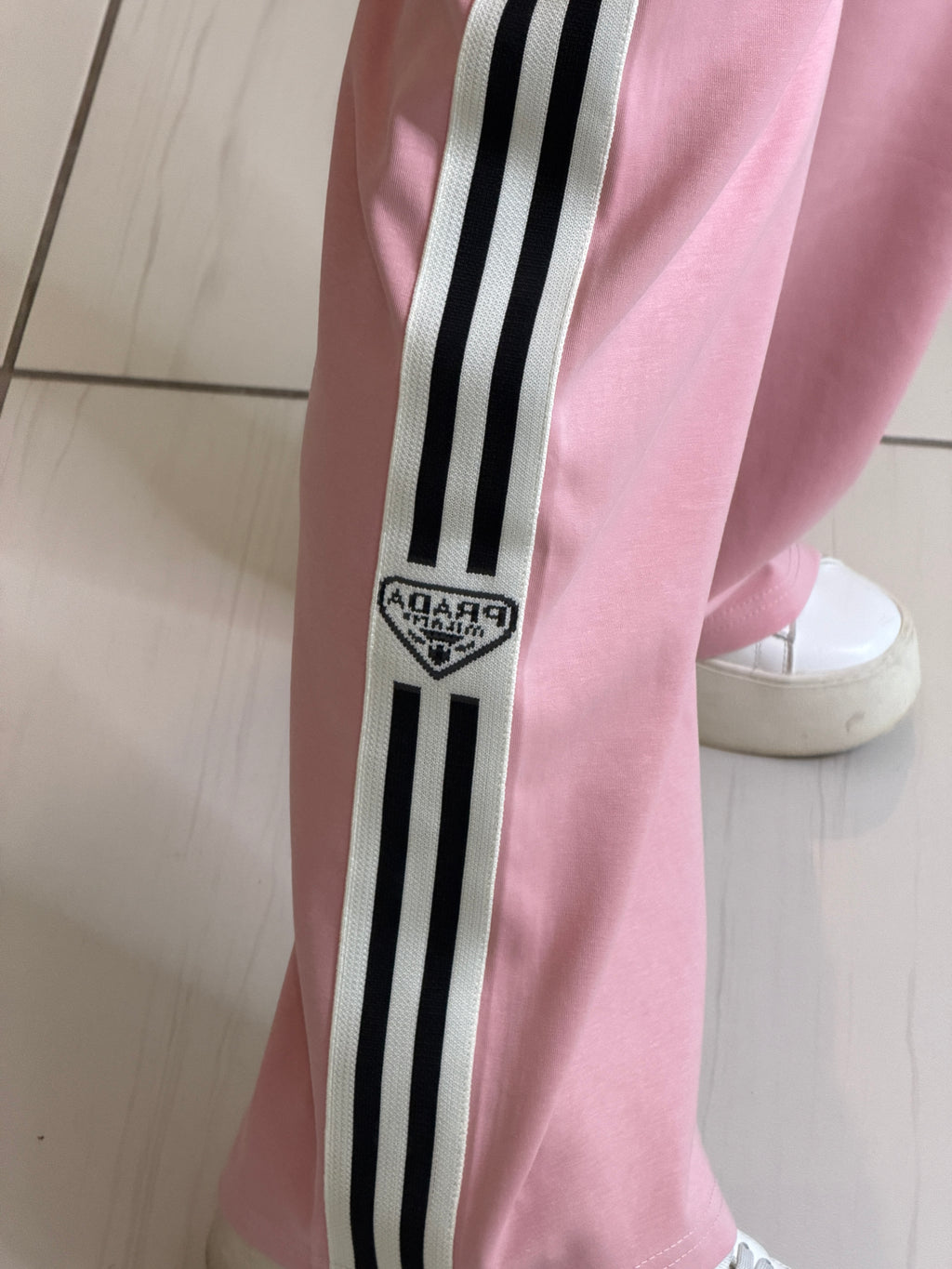 Iconic Structure Pink Pant Set