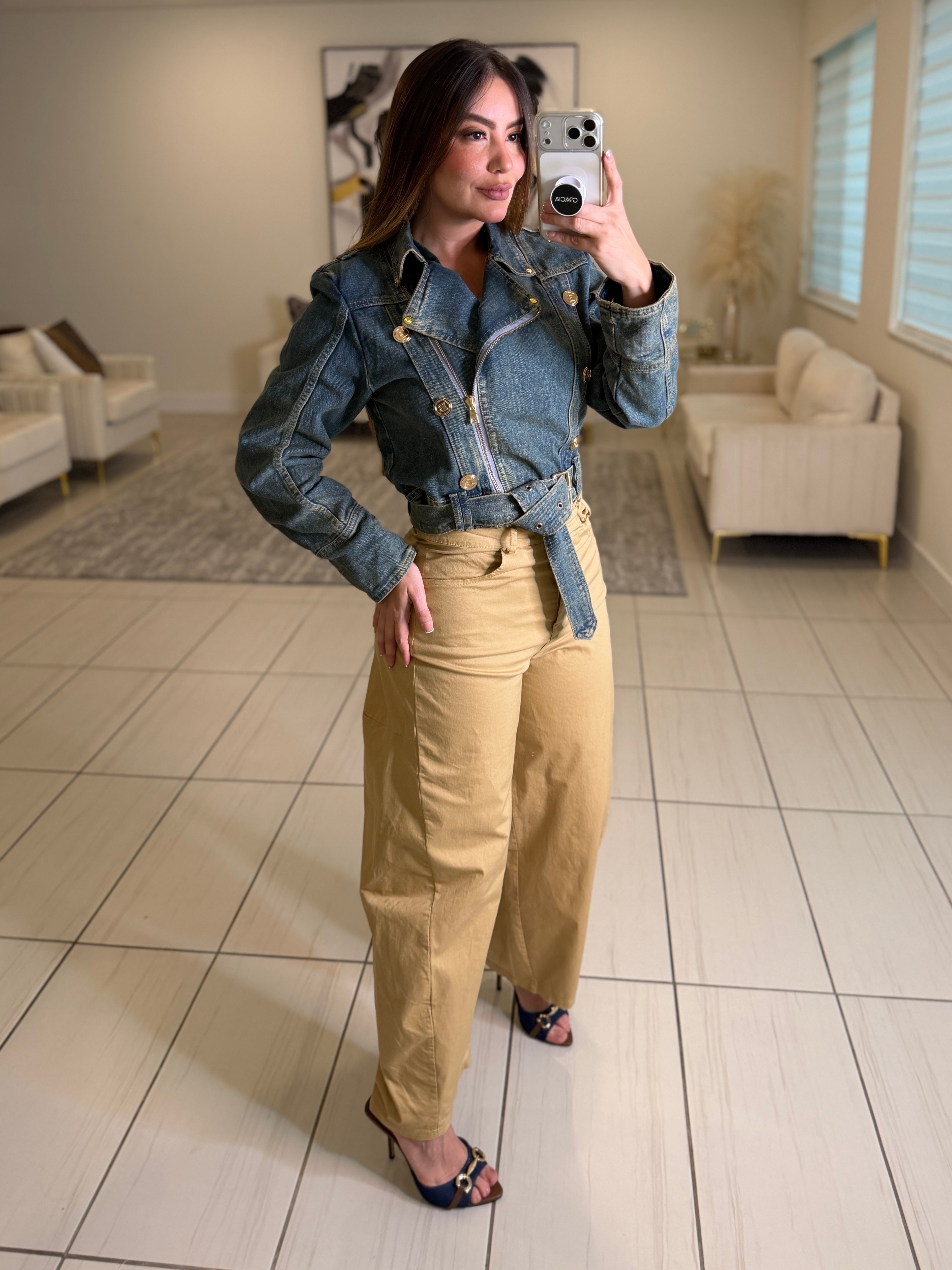 Iconic Bond Denim Jacket