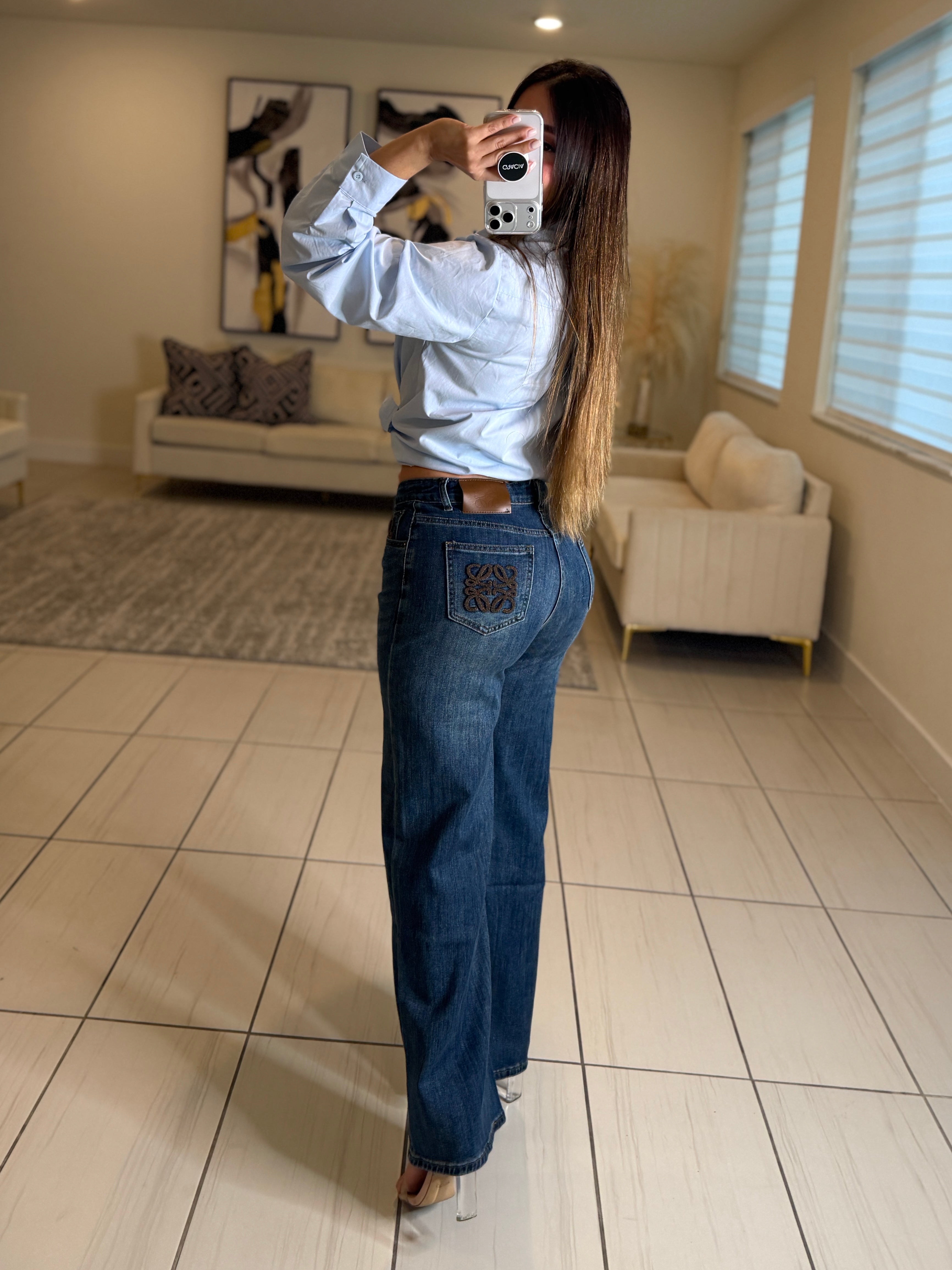 Iconic Allure Denim Pants