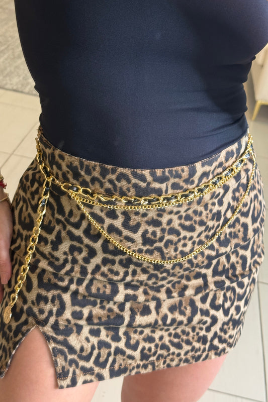 Gold Maxi Chain Belt