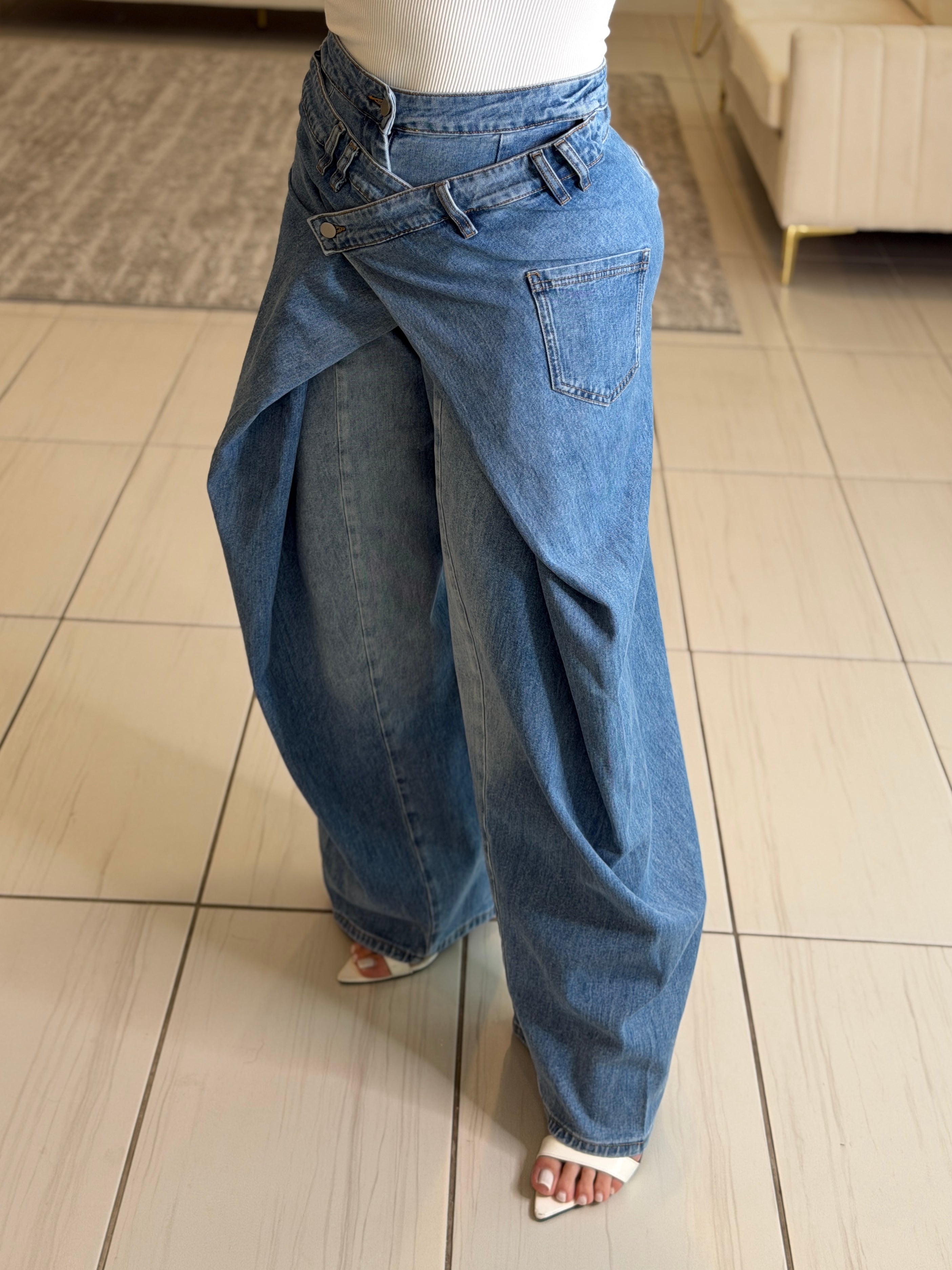 Tactical Edge Blue Denim Pants