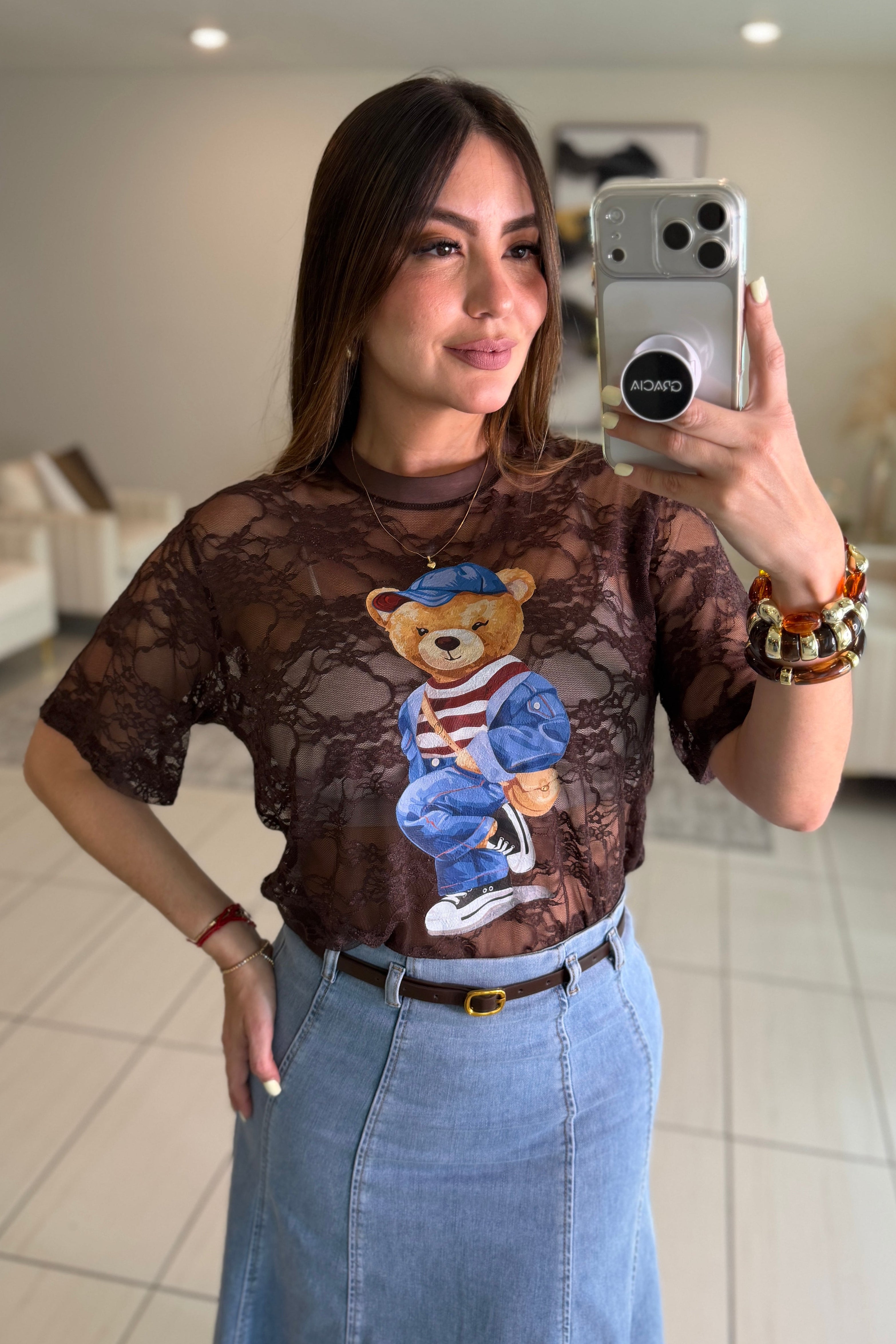 Cuttest Bear Brown Tshirt