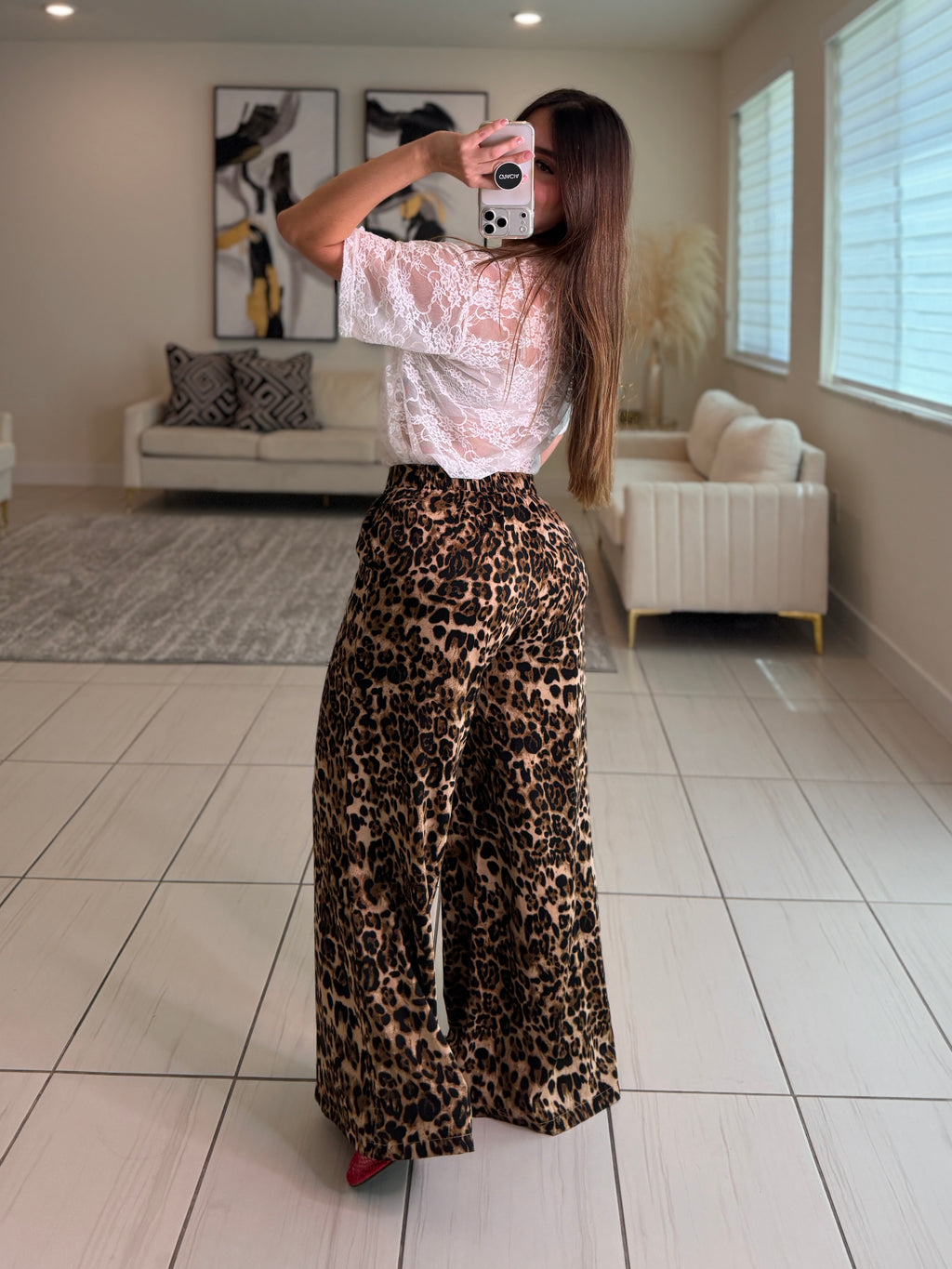 Summer Vibes Leopard Pants