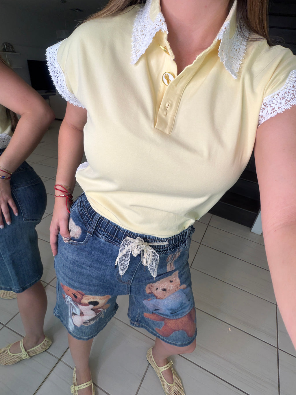 Bear Muse Denim Shorts
