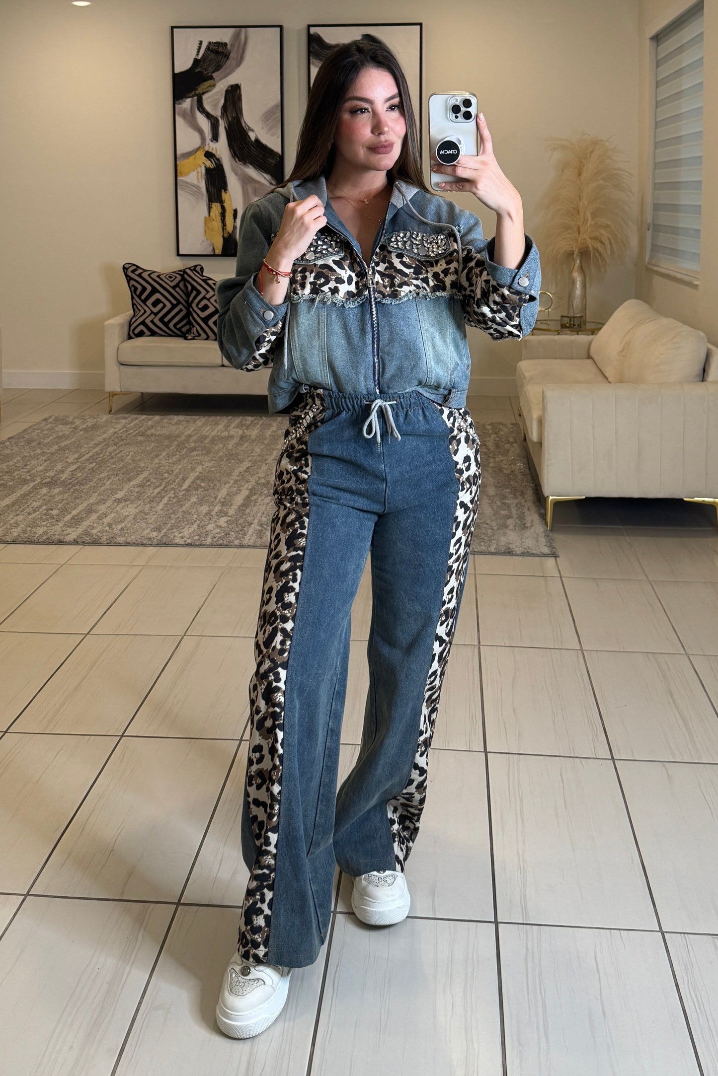 Urban Flair Leopard Comfy Set