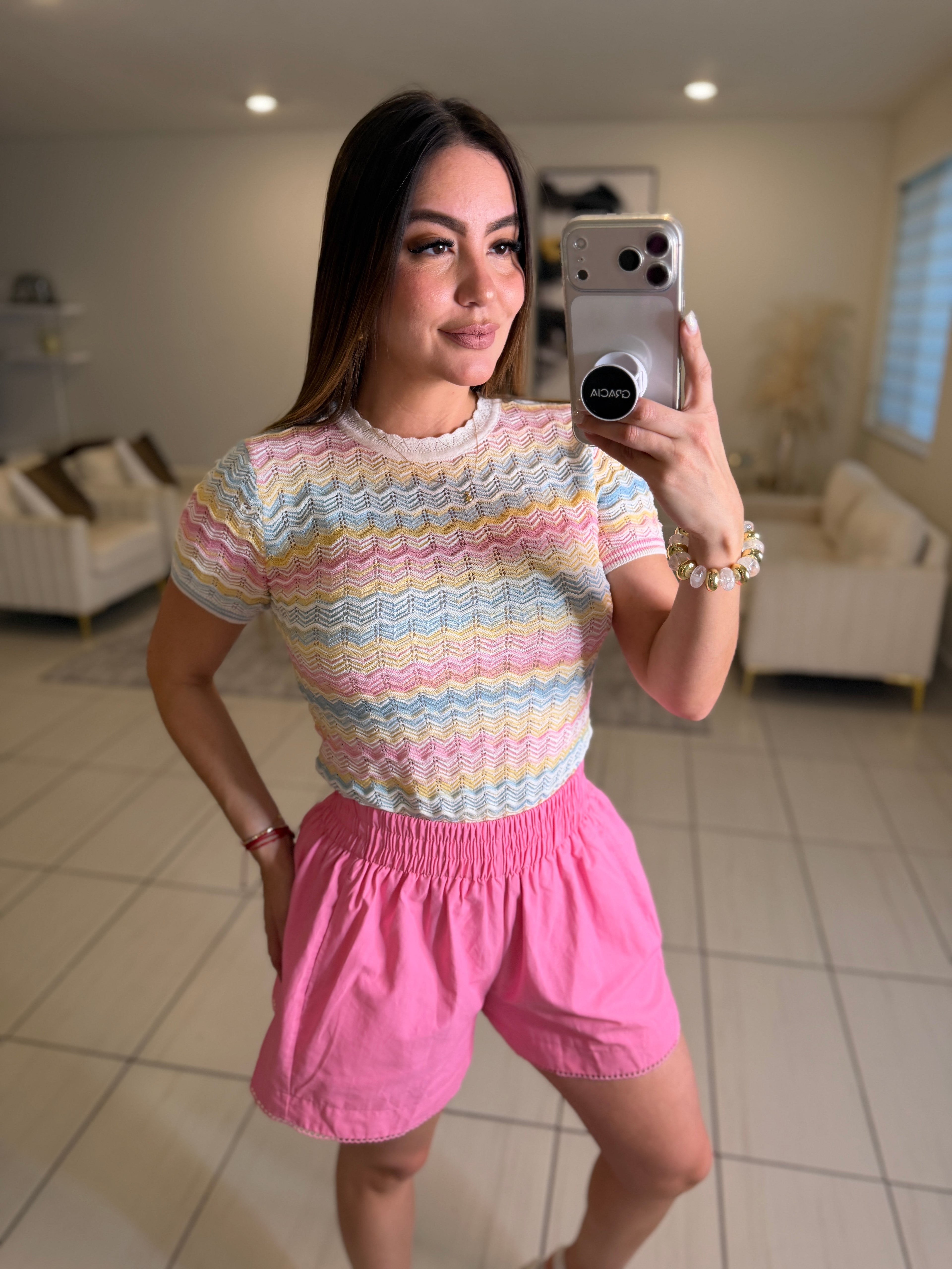 Afterglow Affair Colorful Top