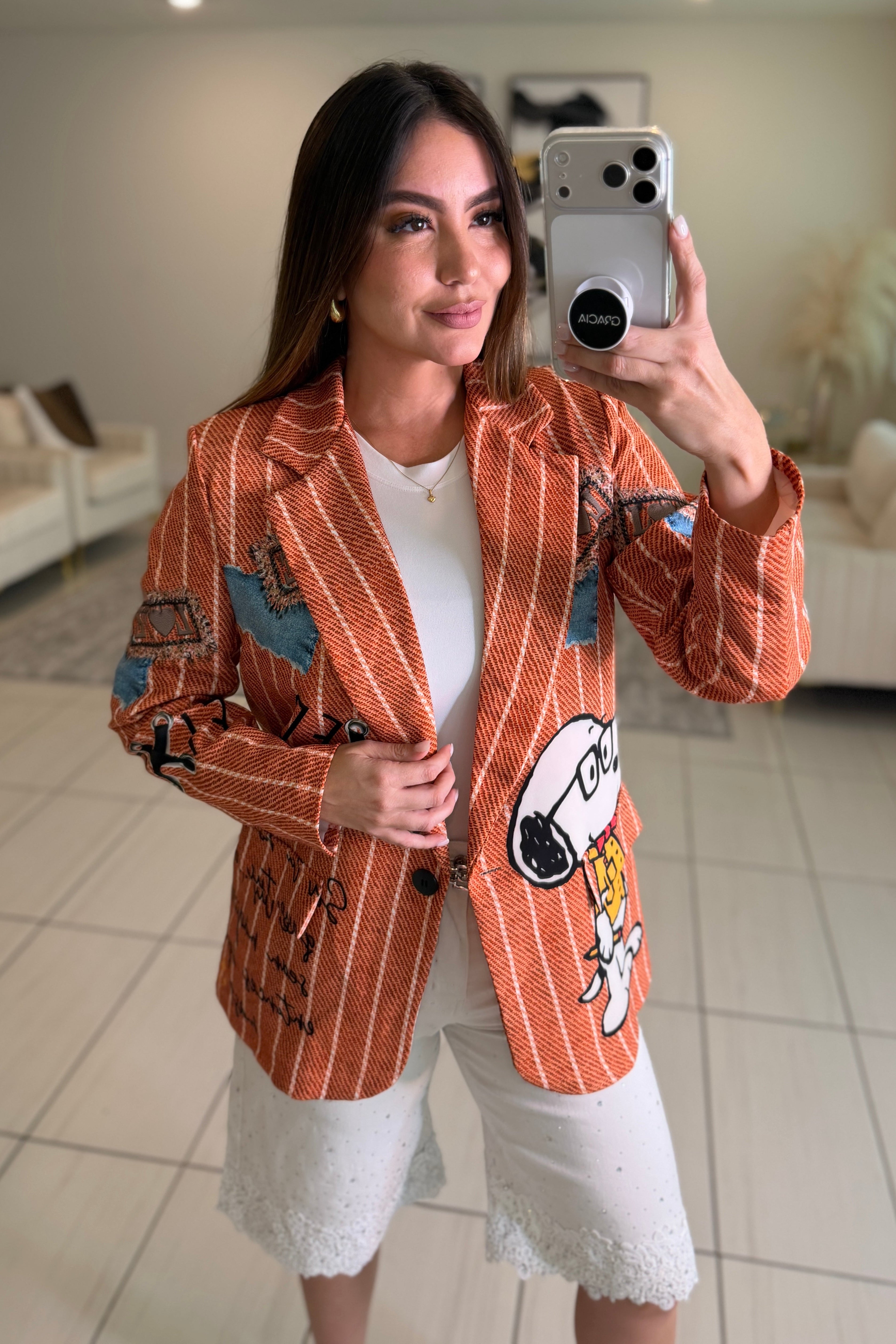 Glamorous Magic Terracotta Blazer