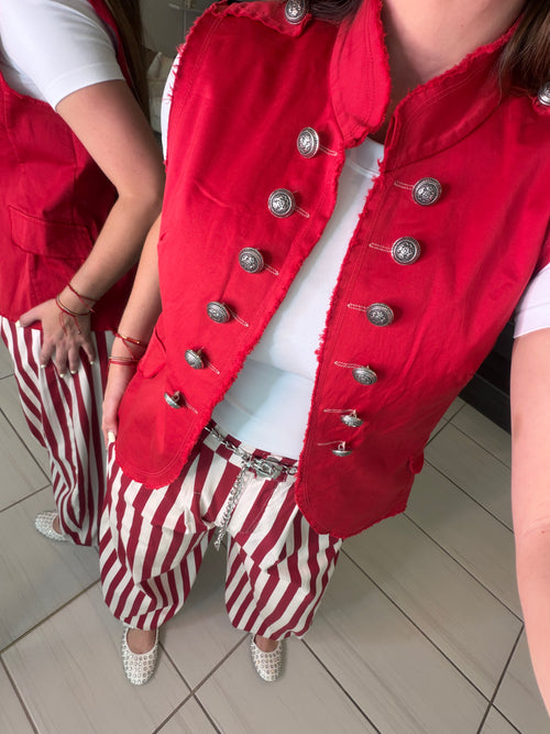 Napoleon Red Vest Jacket