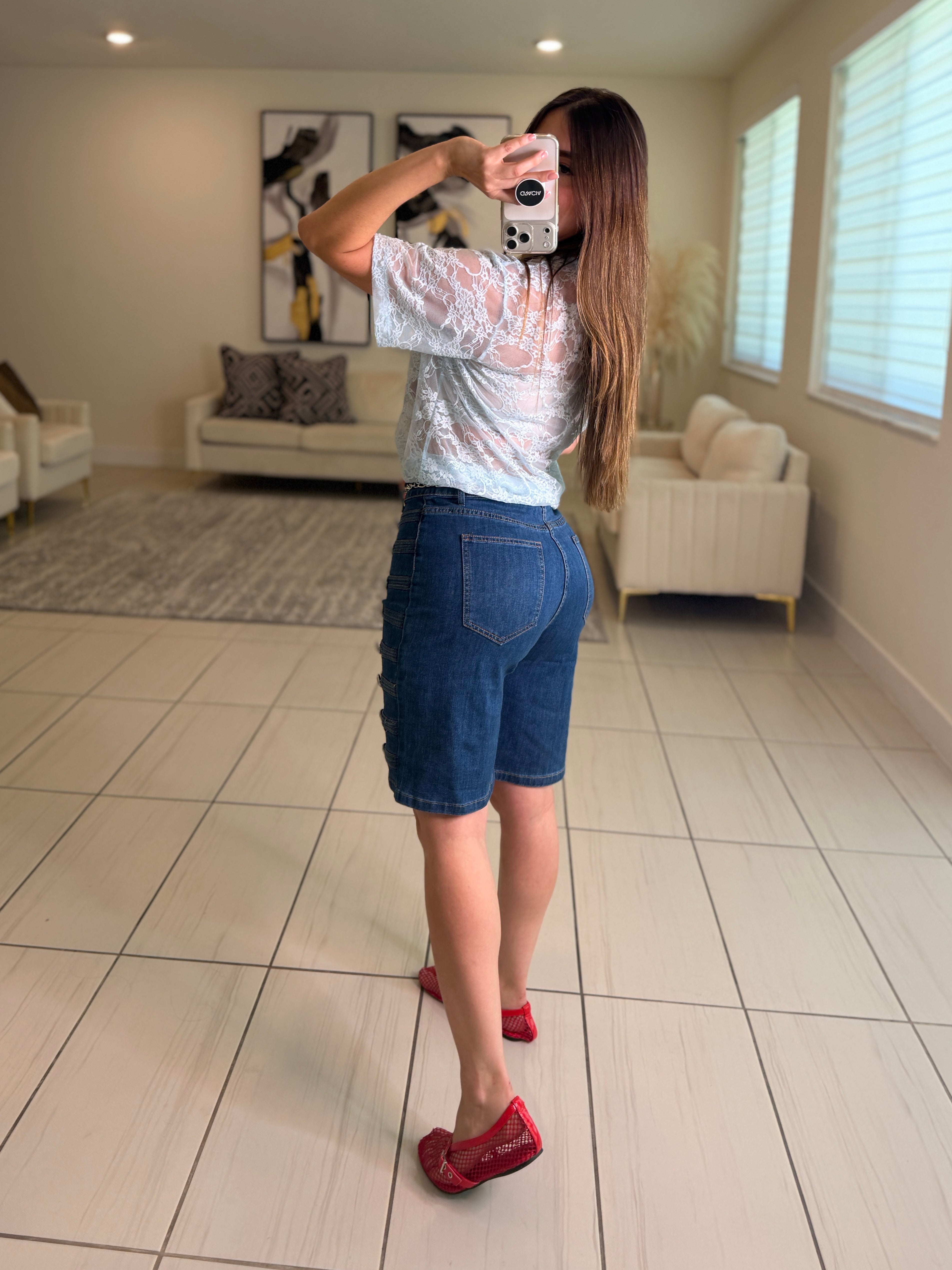 Napoleon Denim Shorts