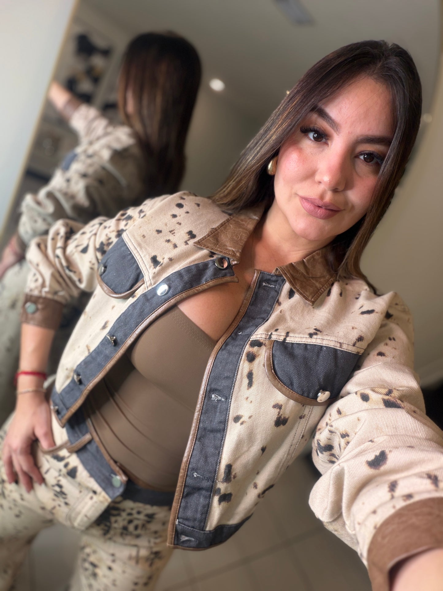 Fierce Streak Contrast Pant Set