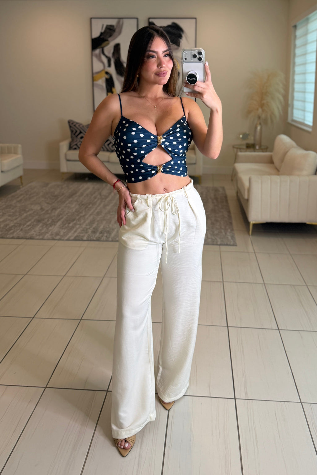 Ambrosia Ivory Wide Pants