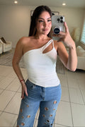 Prism Flow White Top