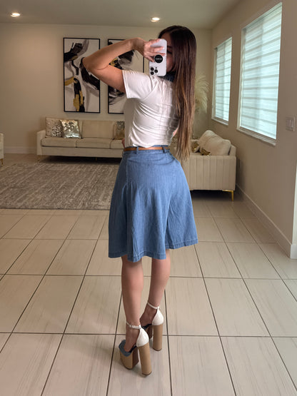 Refined Motion Blue Denim Short