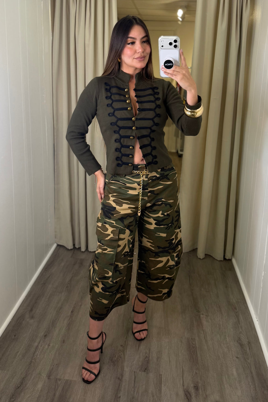 Urban Camo Cargo Bermuda