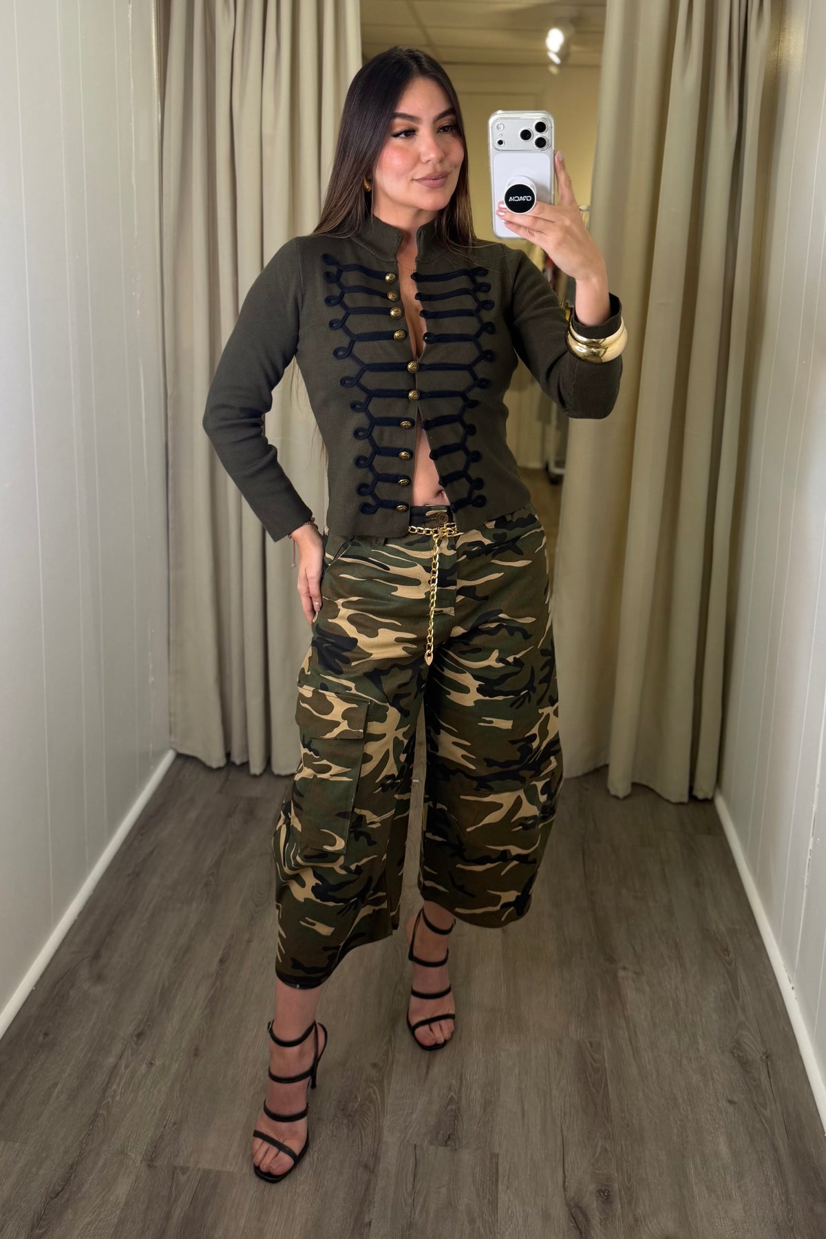 Urban Camo Cargo Bermuda