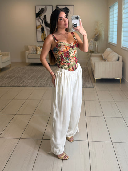 Rogue Muse White Balloon Pants