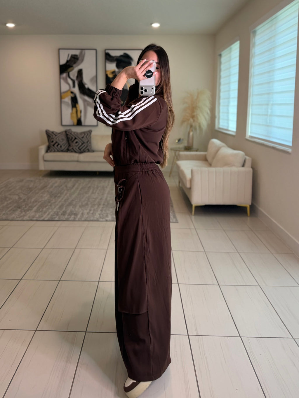 Cocoa Signature Brown Pant Set