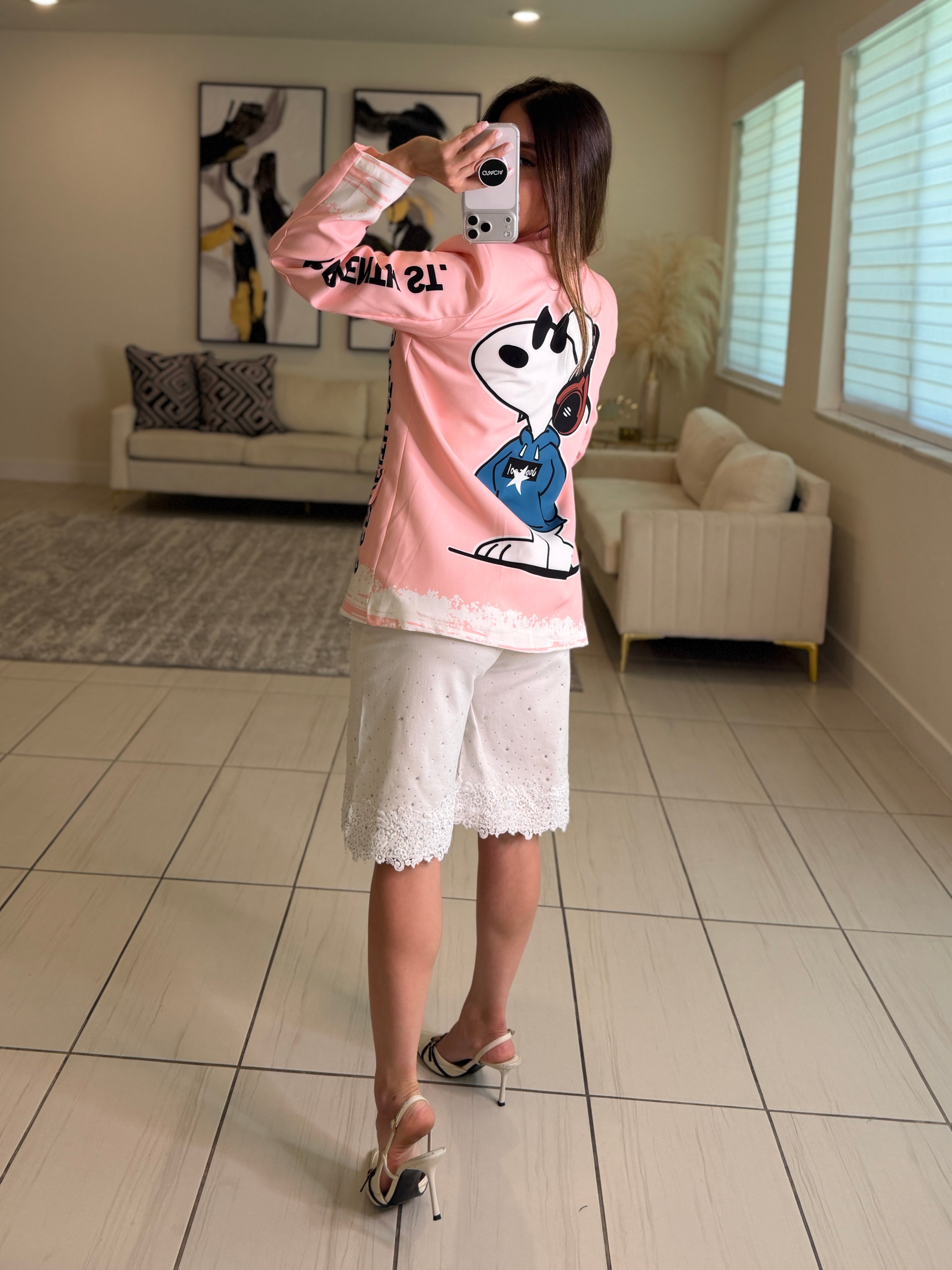 Road Avenue Pink Blazer