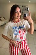 Lobsters Lovers White Tshirt