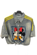 Cartoon Chic Denim Jacket
