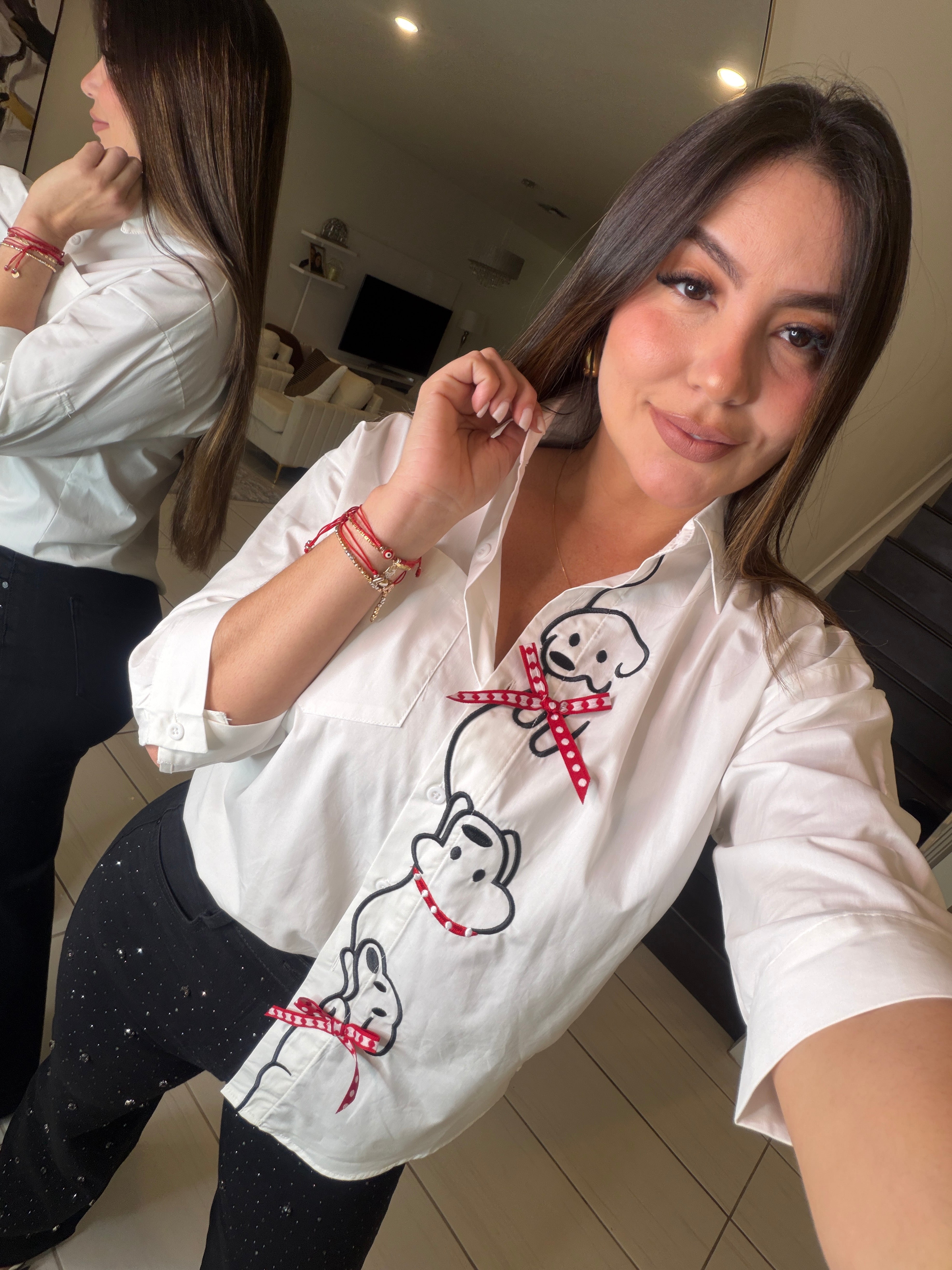 Fur Baby Chic White Shirt