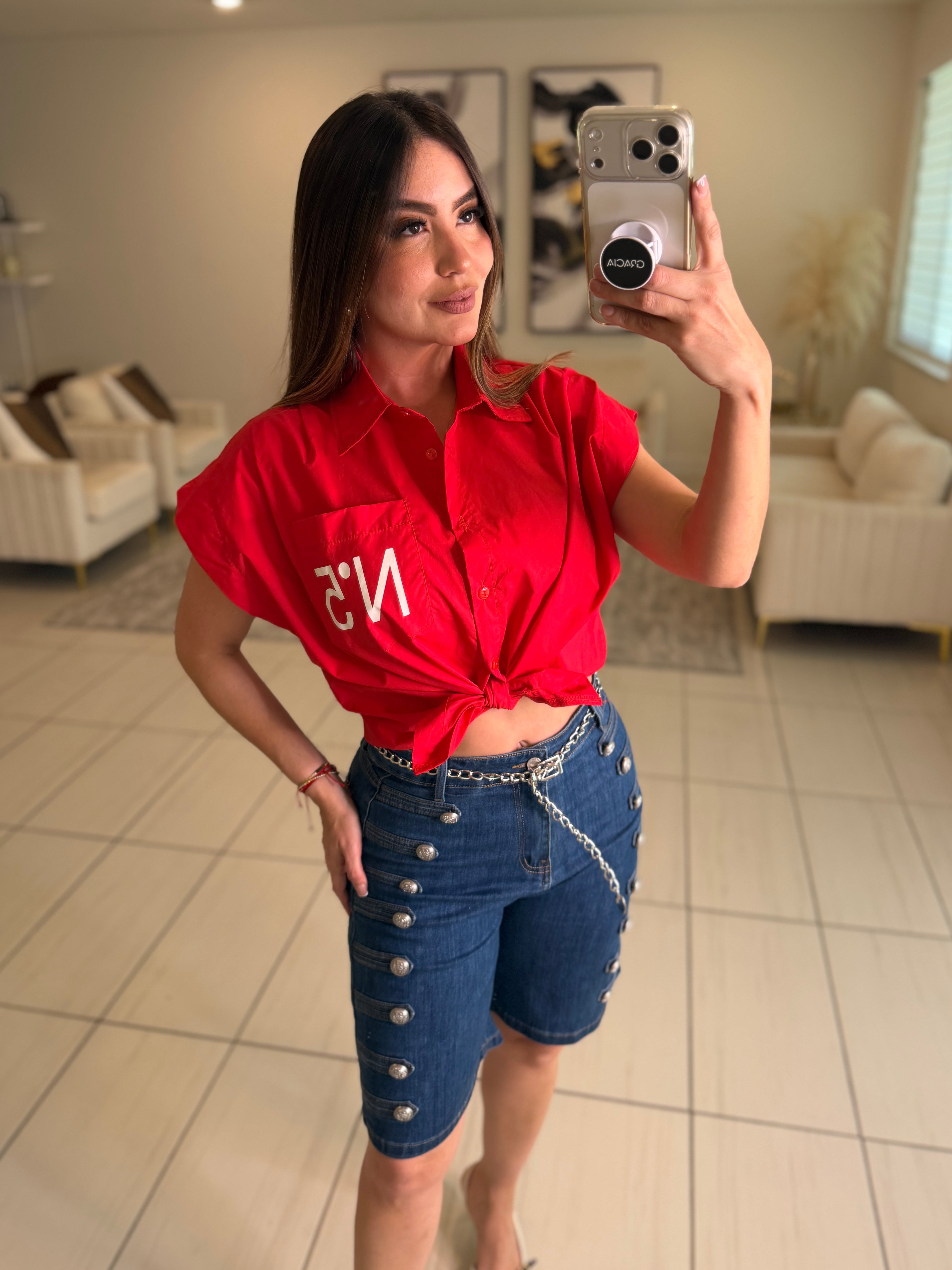 Napoleon Denim Shorts