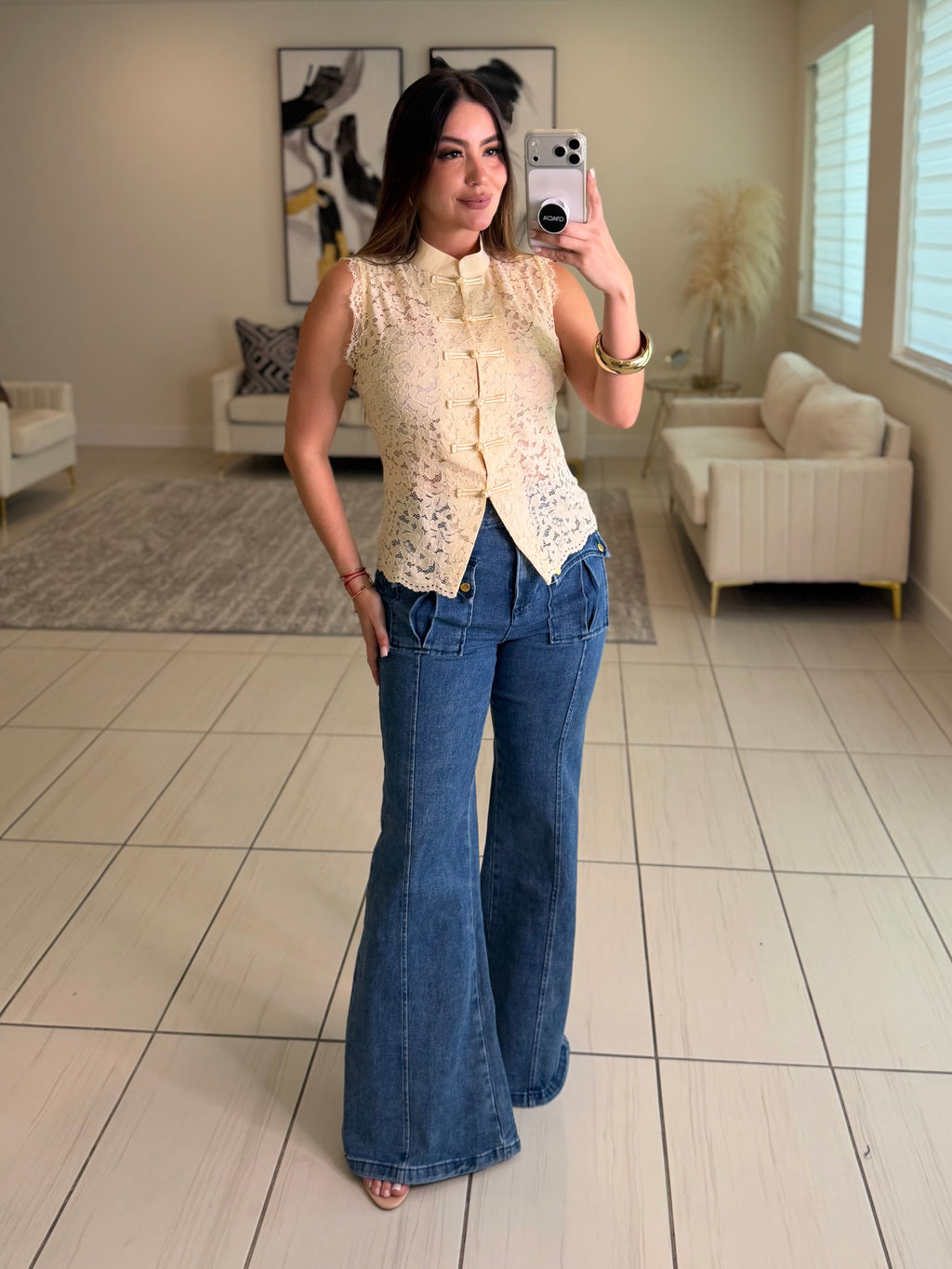 Diamond Empress Yellow Top