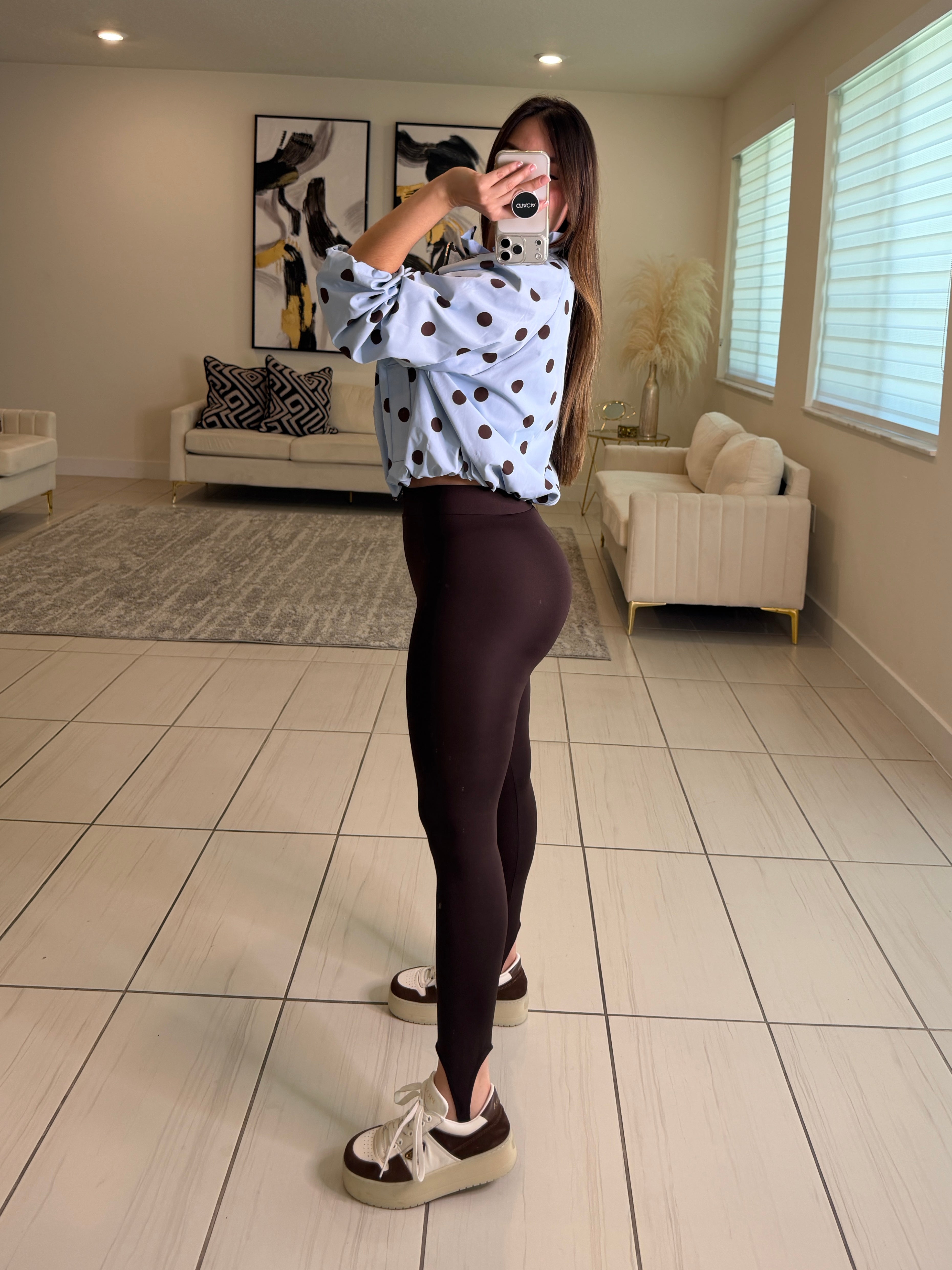 Power Sculpt Brown Leggings