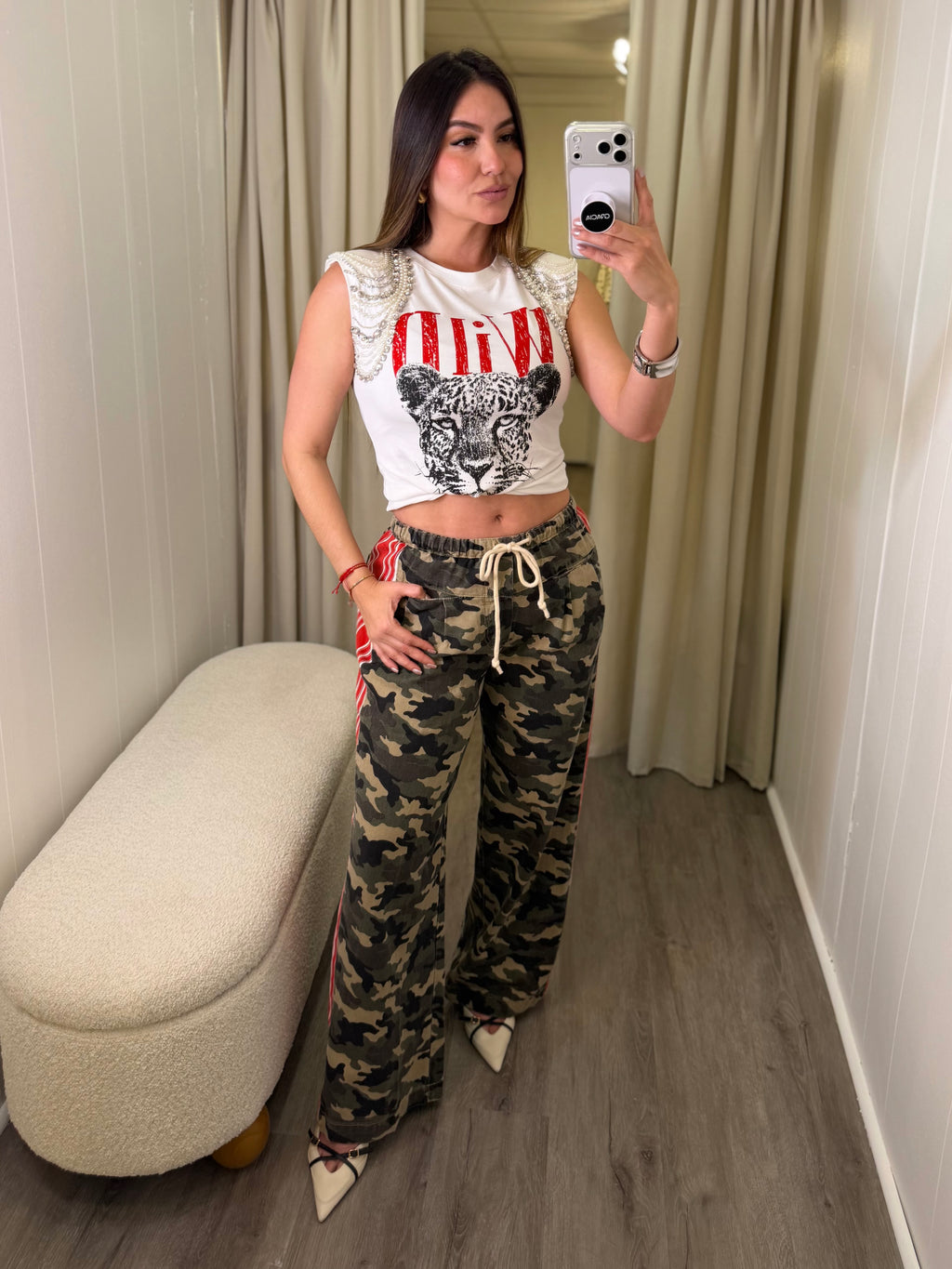 Wild Rockstar White Top