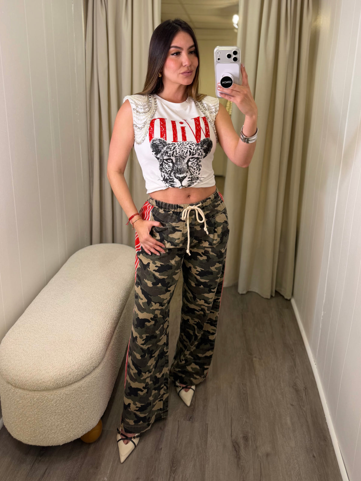 Wild Rockstar White Top