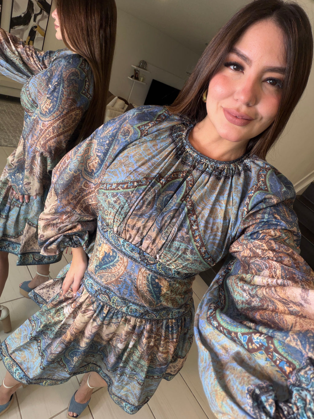 Wanderlust Blue Dress