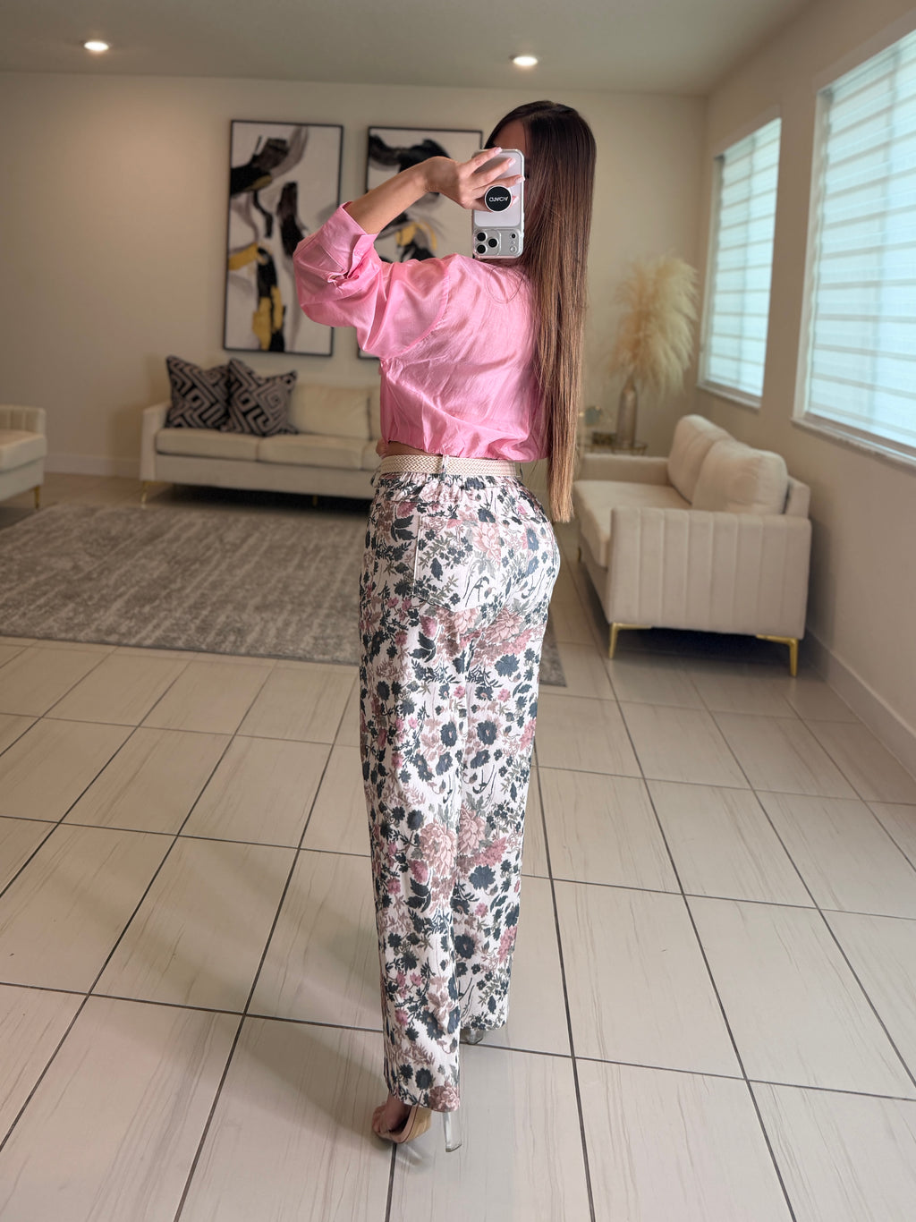 The Everyday Ease Pink Shirt