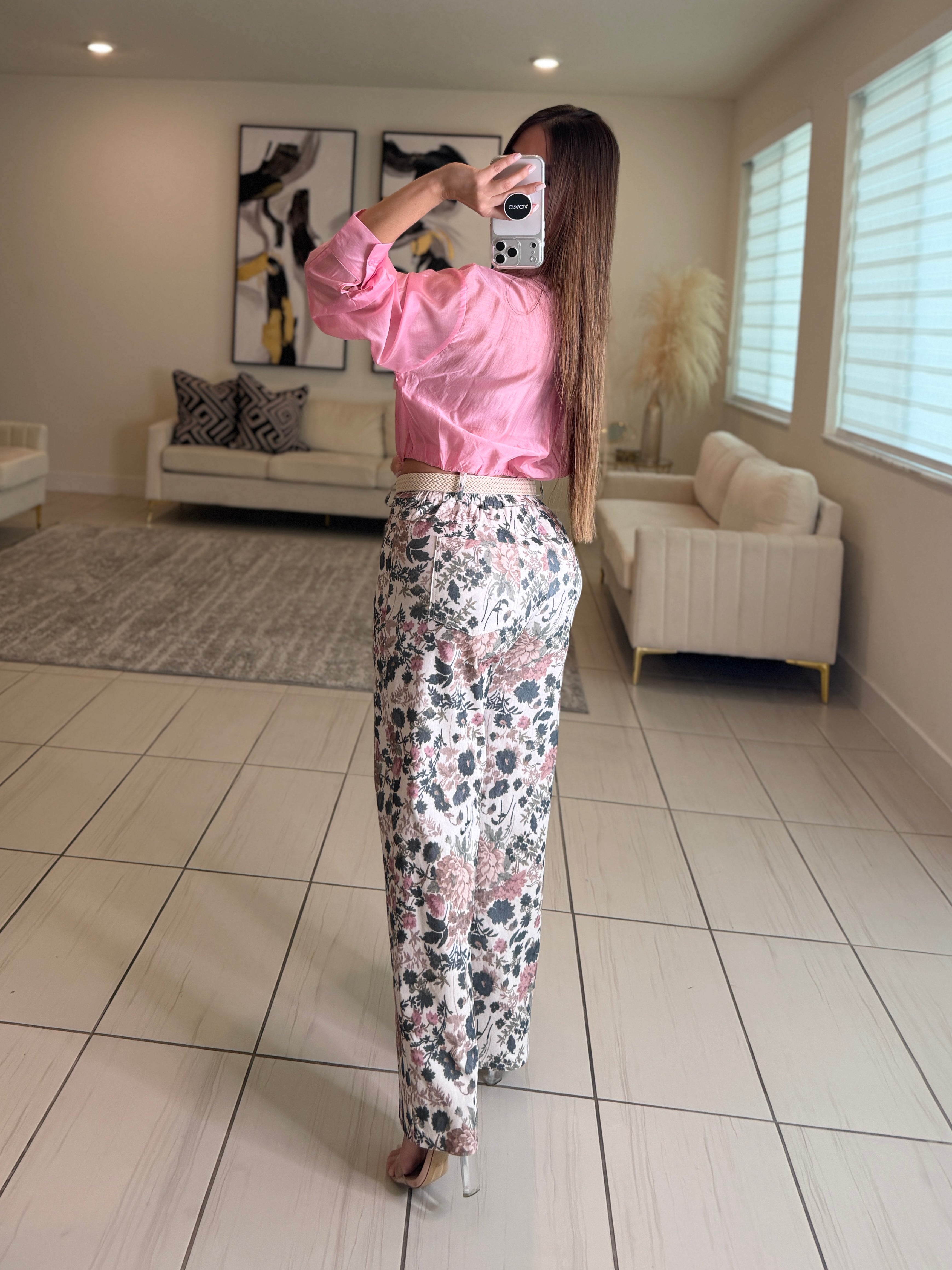 The Everyday Ease Pink Shirt