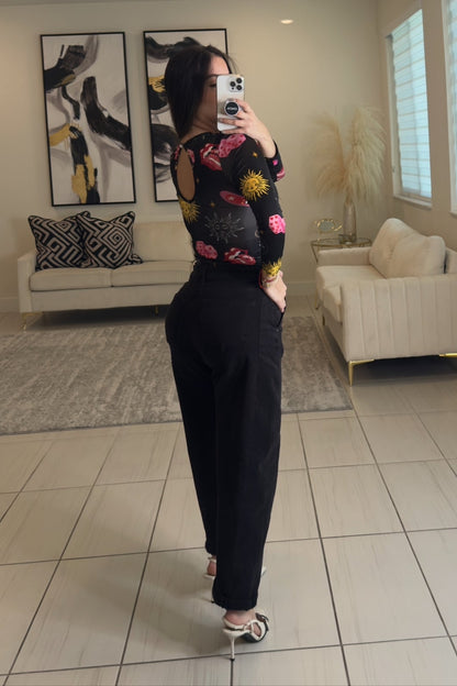 Magical Constellation Black Top