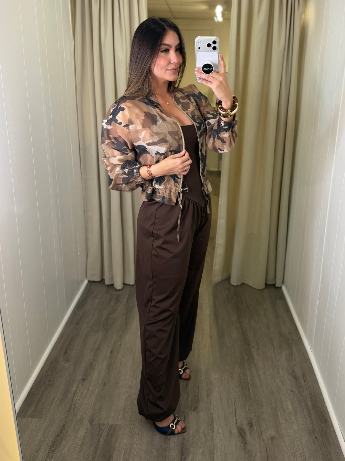 Army Chic Camo Brown Jacket