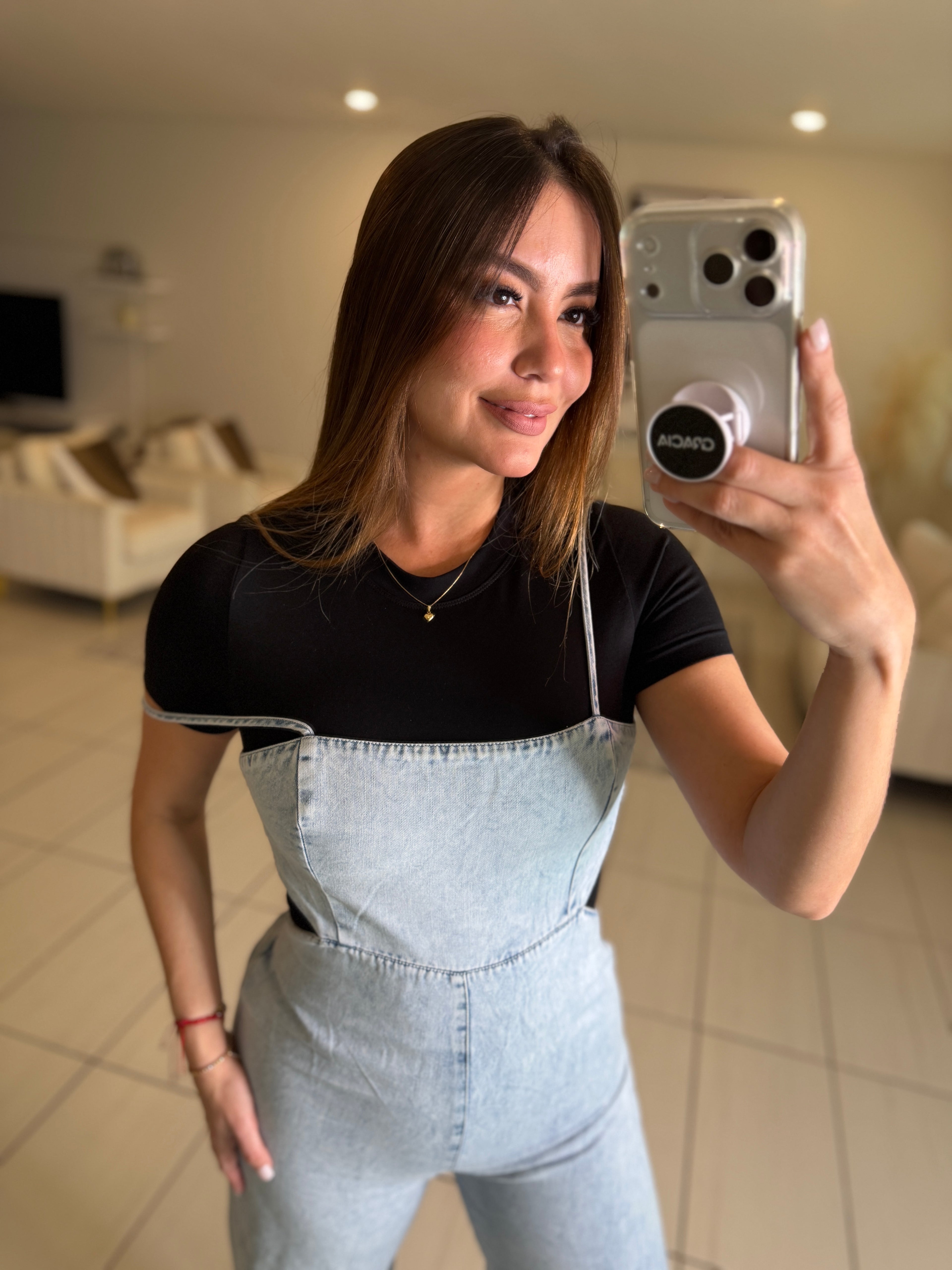 Secret Black Basic Top